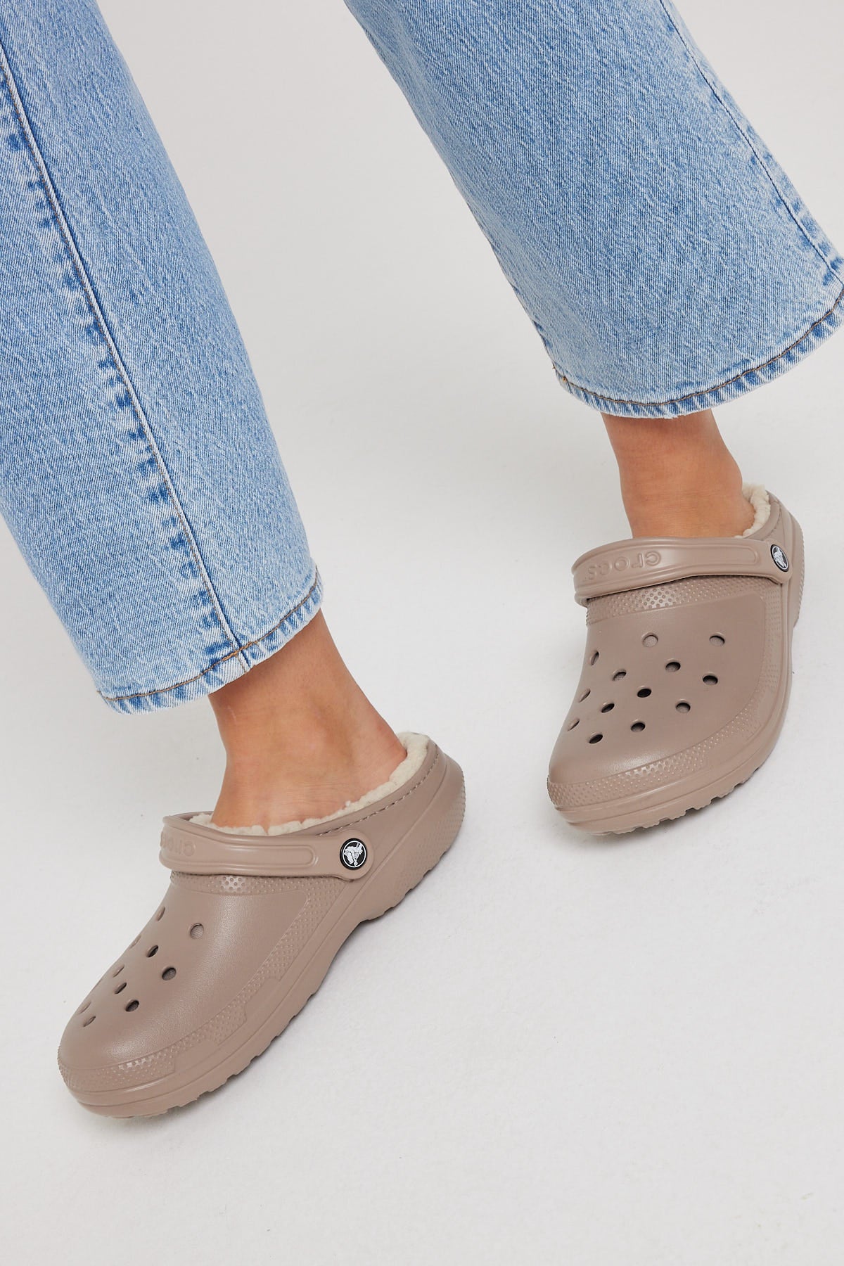 Crocs Classic Lined Clog Mushroom/Bone - Image 5