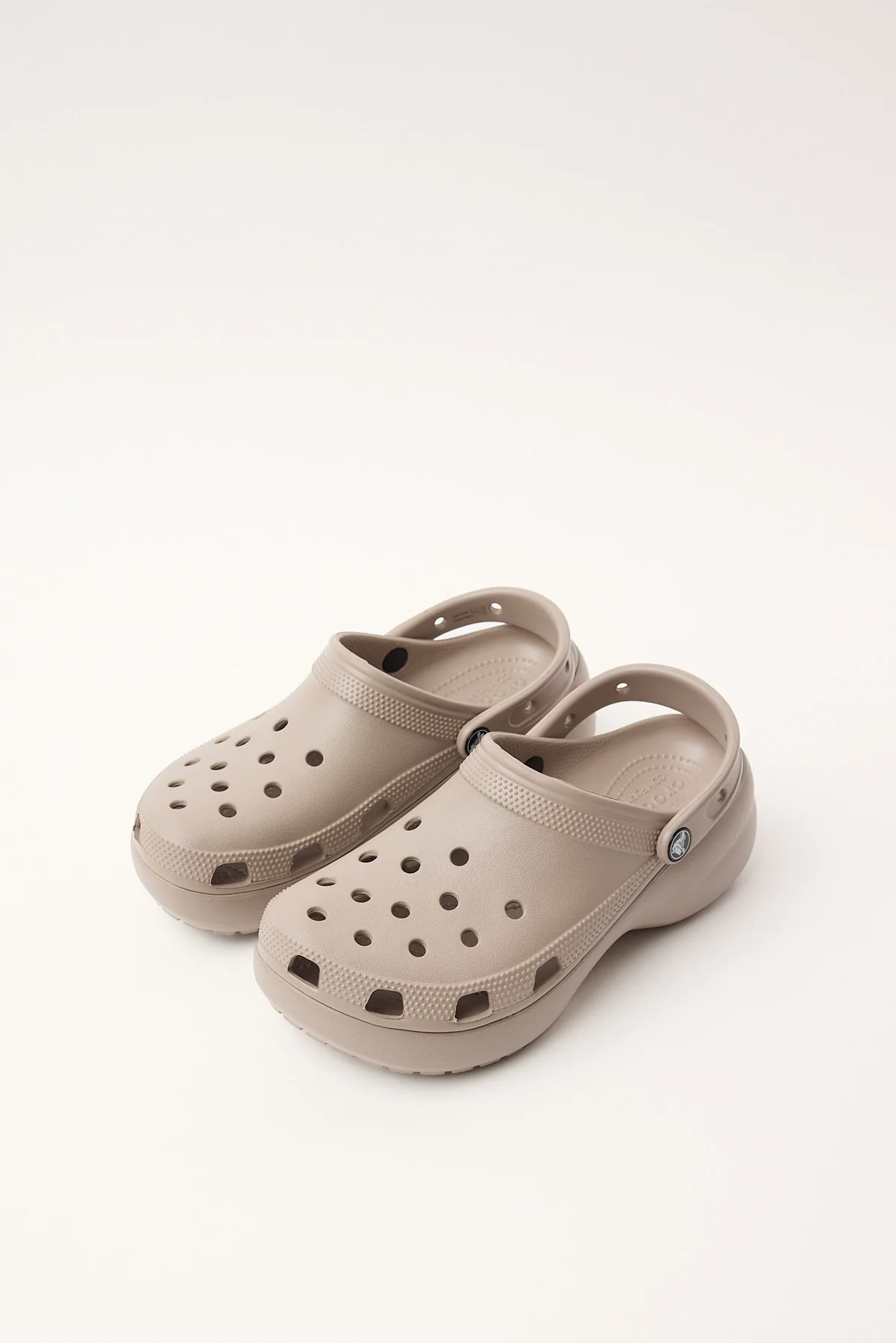 Crocs Classic Platform Taupe - Image 2