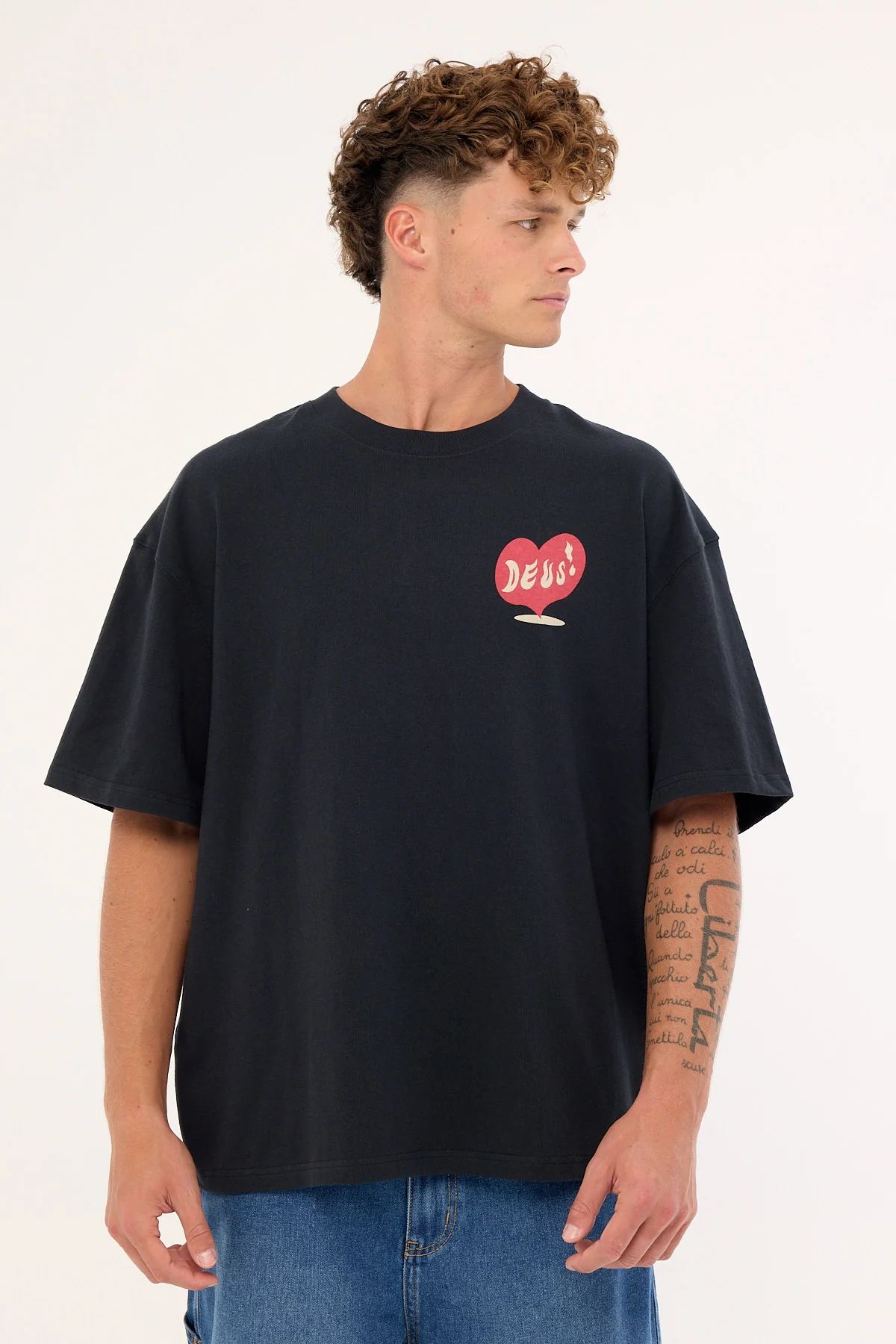 Deus Ex Machina Deep Cut Tee Black - Image 3