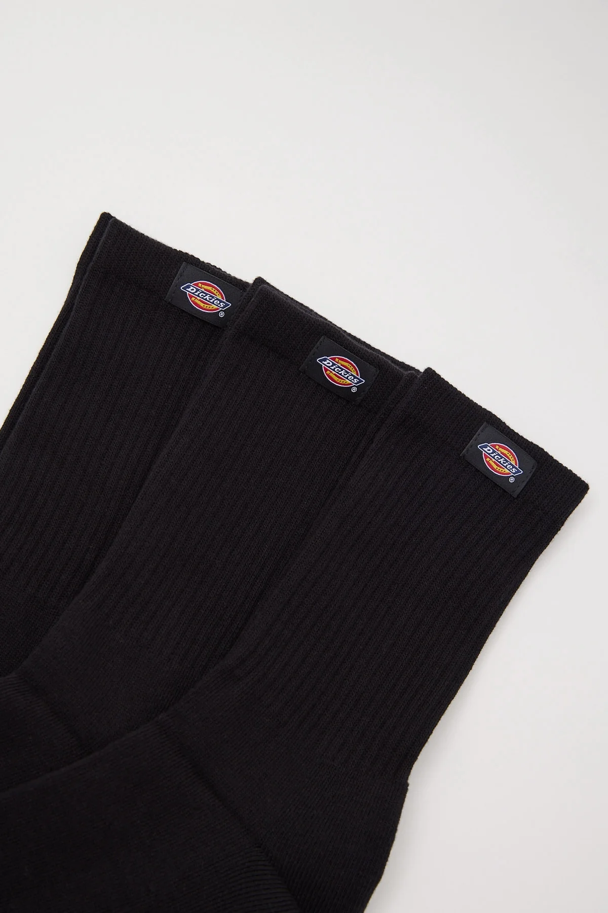 Dickies CLASSIC LABEL SOCKS 3PK Black - Image 2