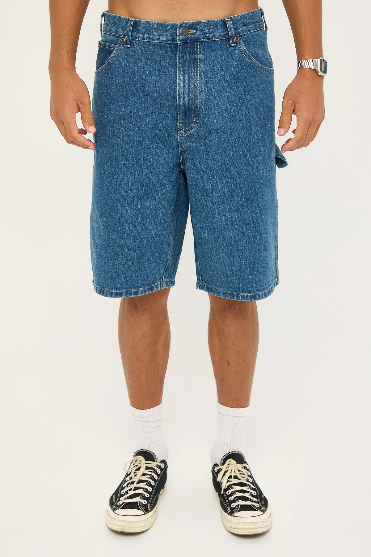 Dickies SDX200 11 Carpenter Short Stonewashed Indigo - Image 7