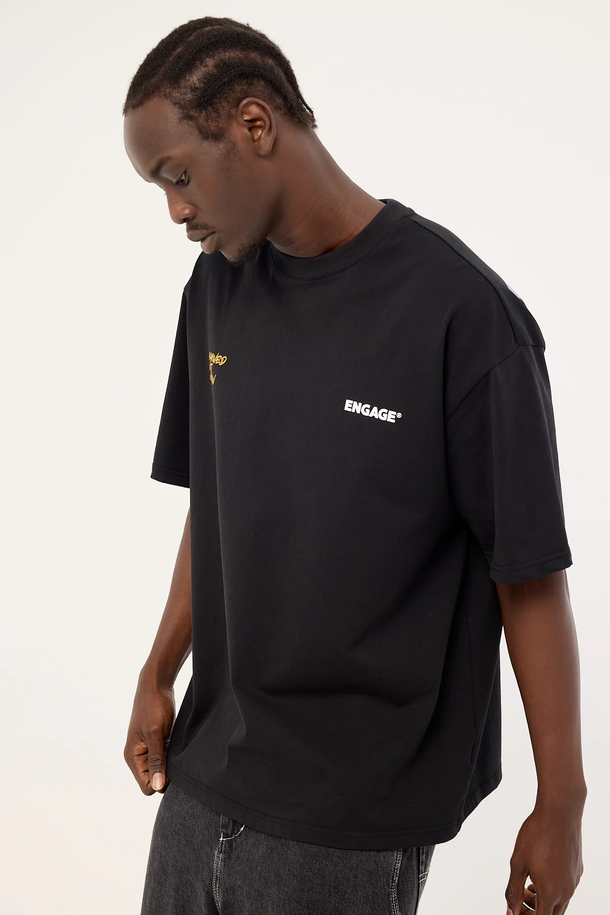 Engage Volk Oversized Tee Black - Image 9