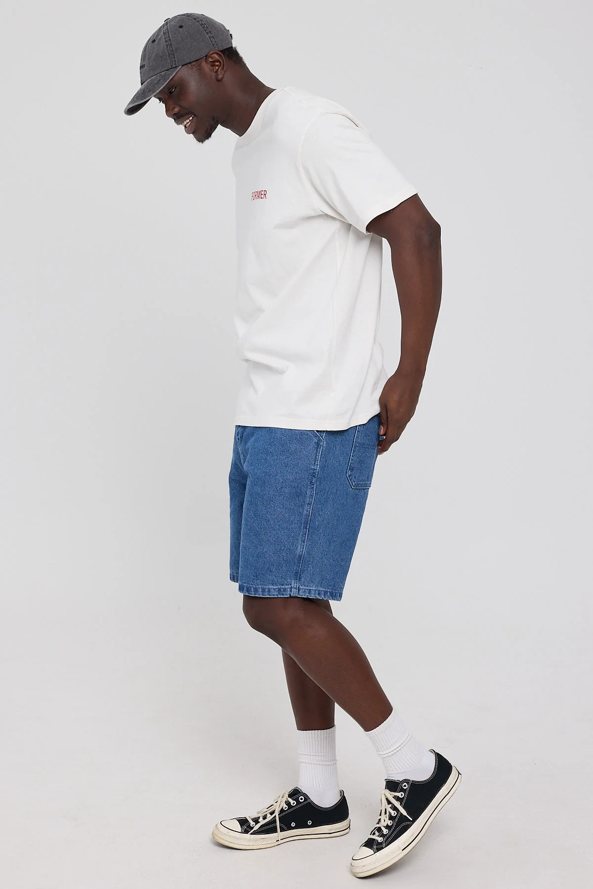 Former Distend VT 20.5 Walkshort" Worn Denim - Image 2