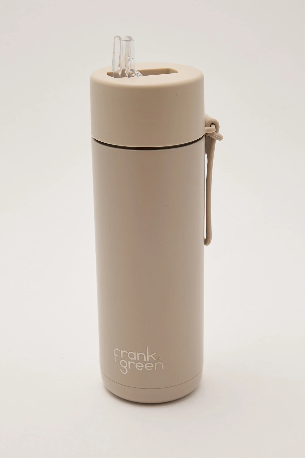 Frank Green 20oz Reusable Ceramic Bottle with Straw Lid Moon Dust - Image 2