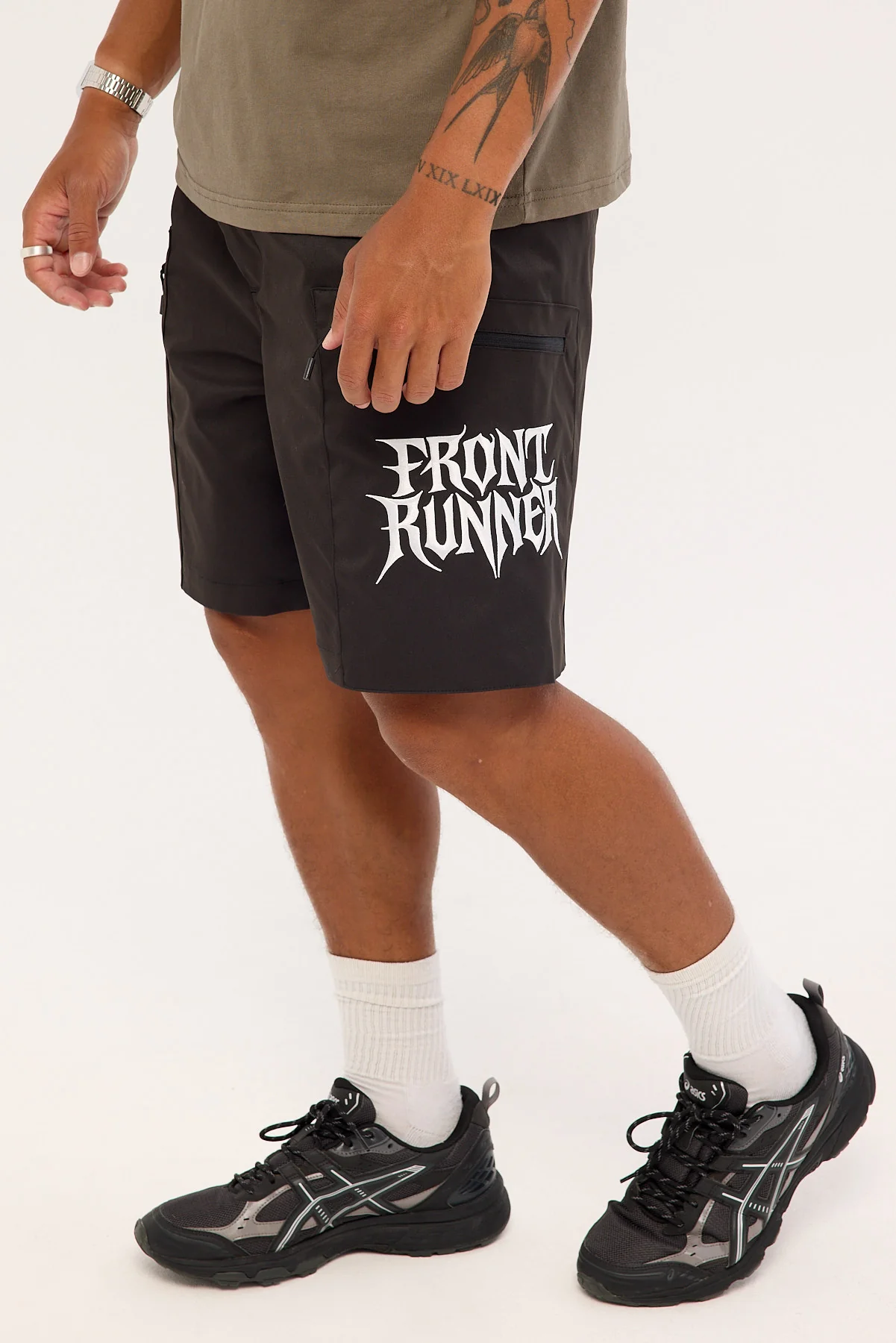 Front Runner Ashline Cargo Shorts Black - Image 3