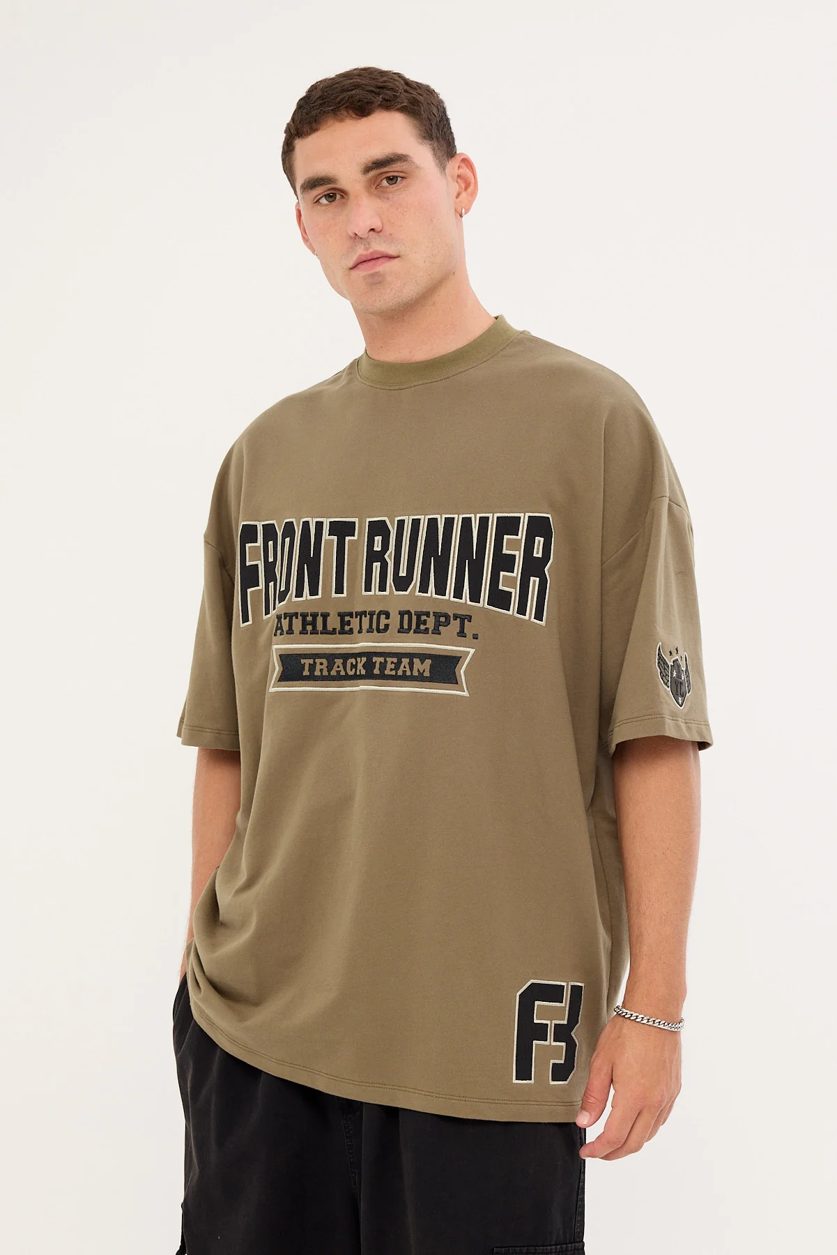 Front Runner Athletic Department Tee Military - Image 4