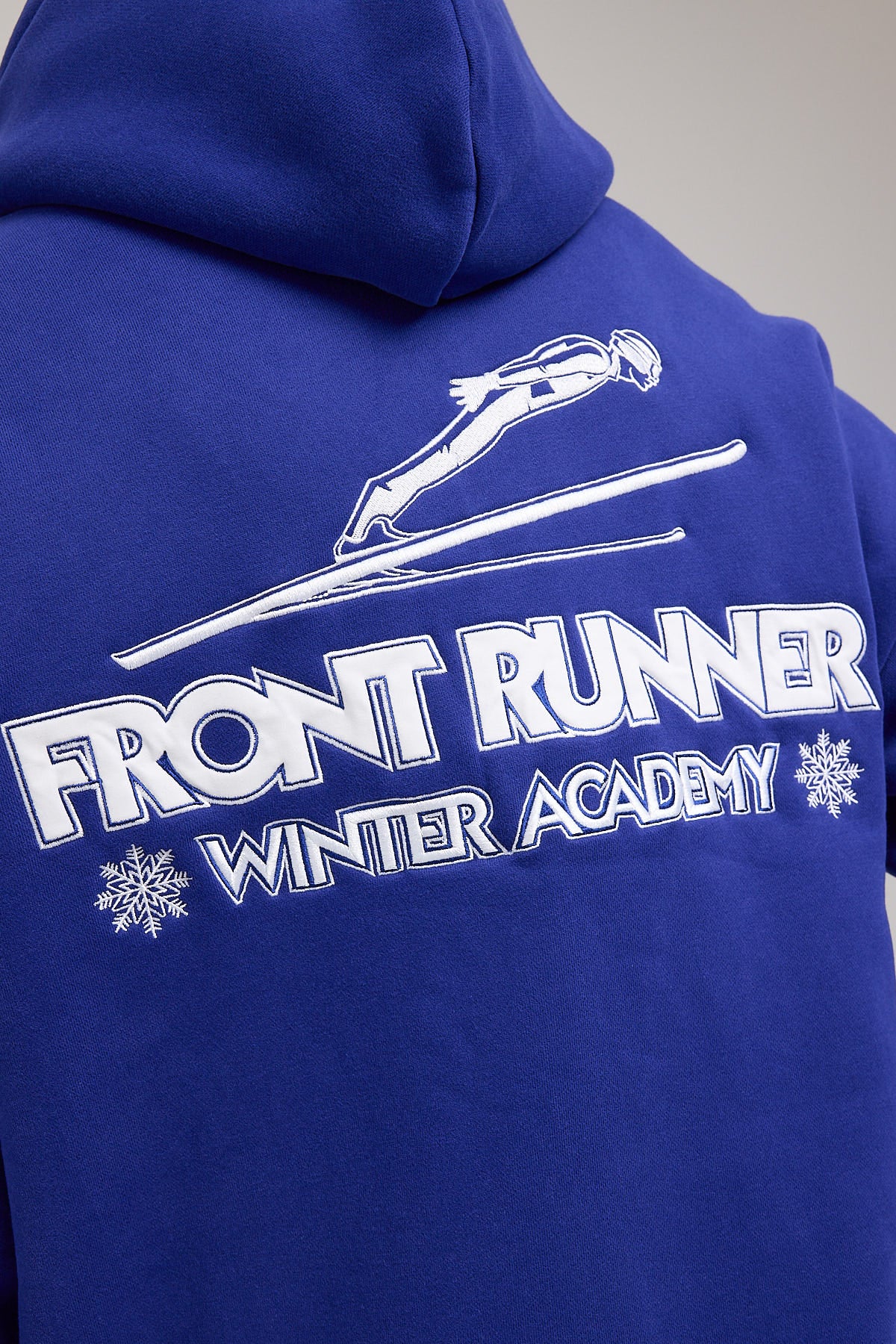 Front Runner FR Winter Academy Hoodie Royal Blue - Image 9