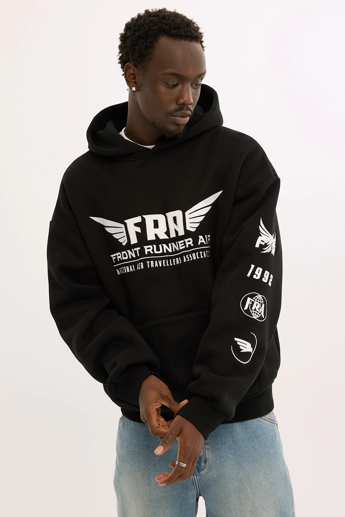 Front Runner FRA Aviation Hoodie Black - Image 2