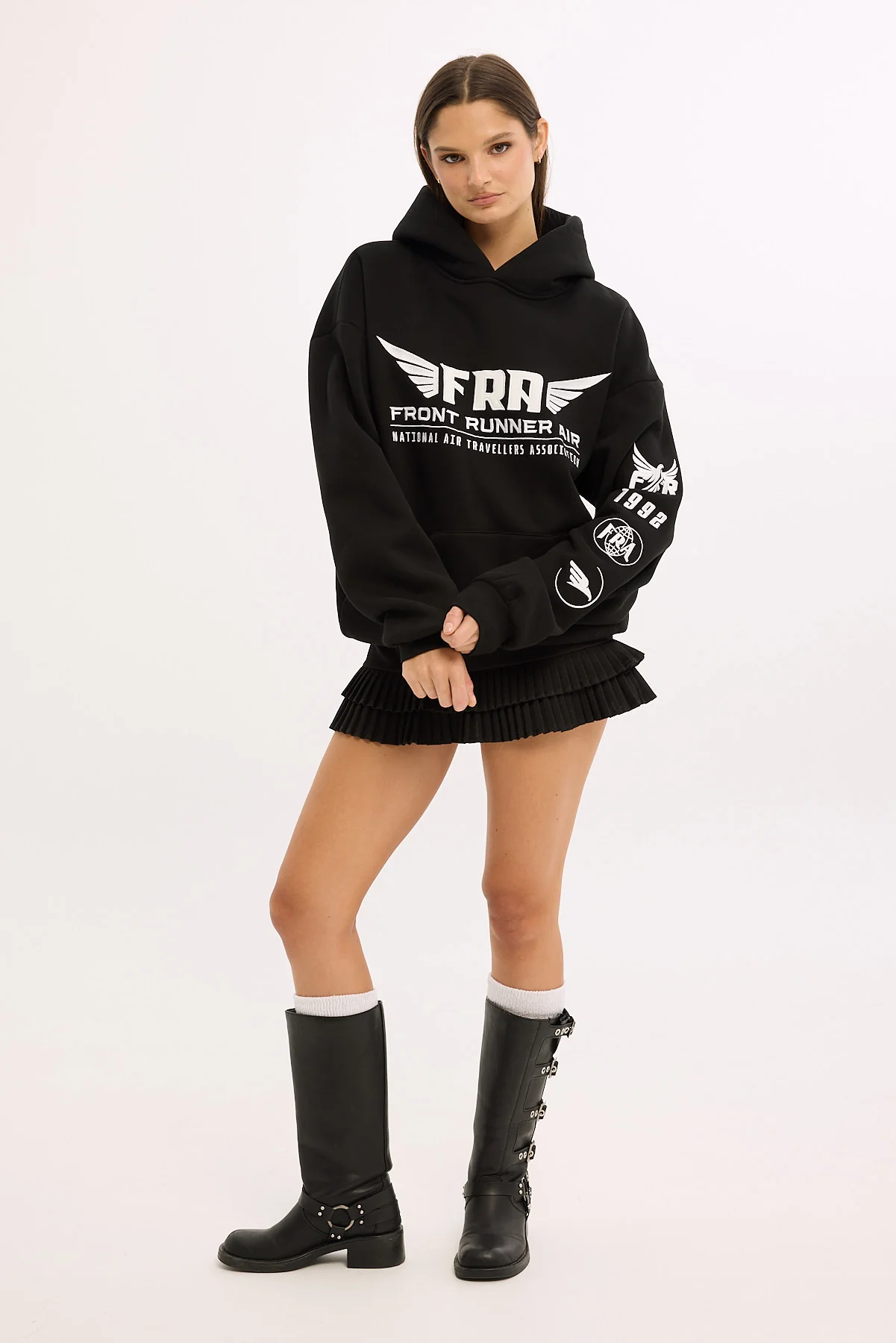 Front Runner FRA Aviation Hoodie Black - Image 5