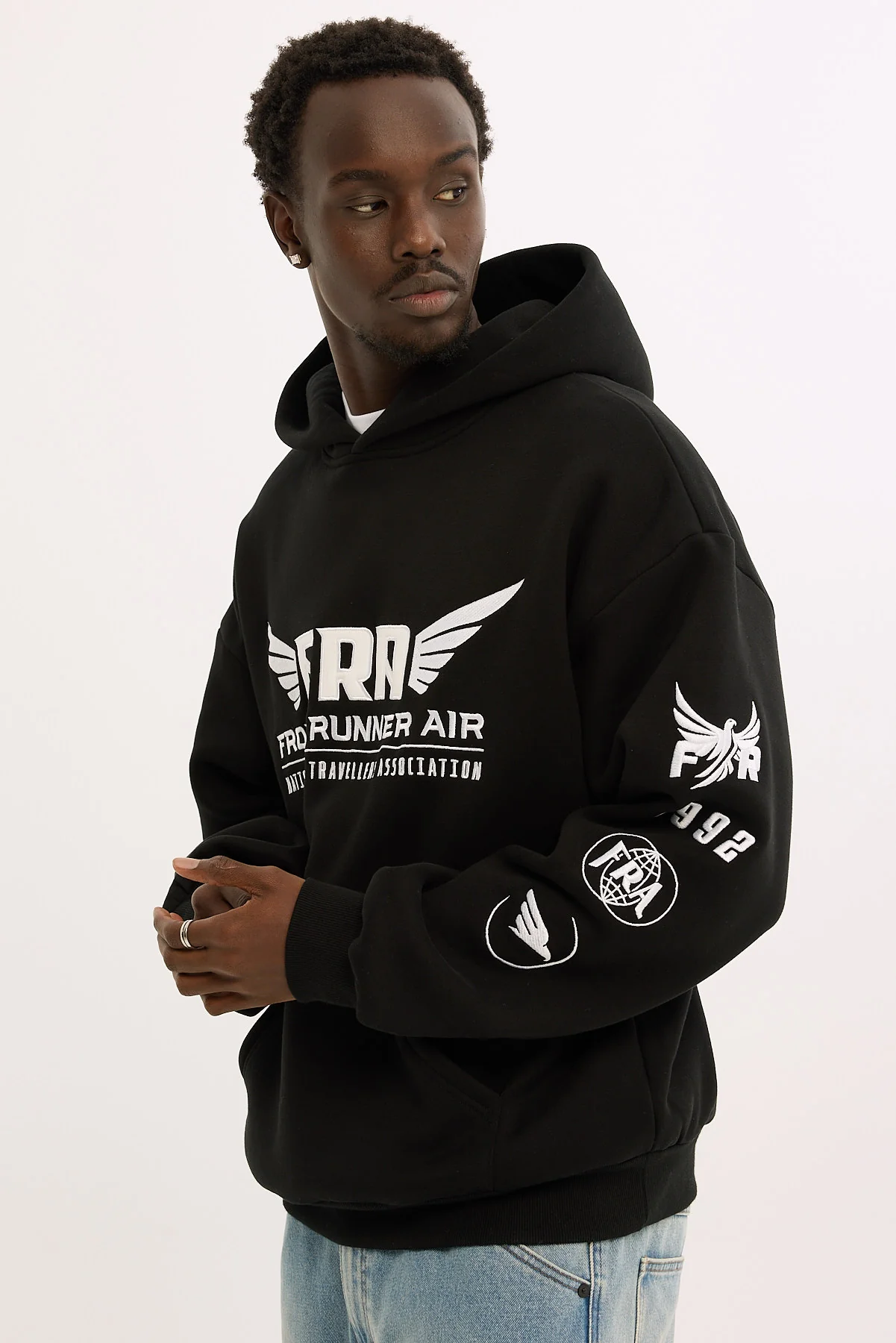 Front Runner FRA Aviation Hoodie Black - Image 7