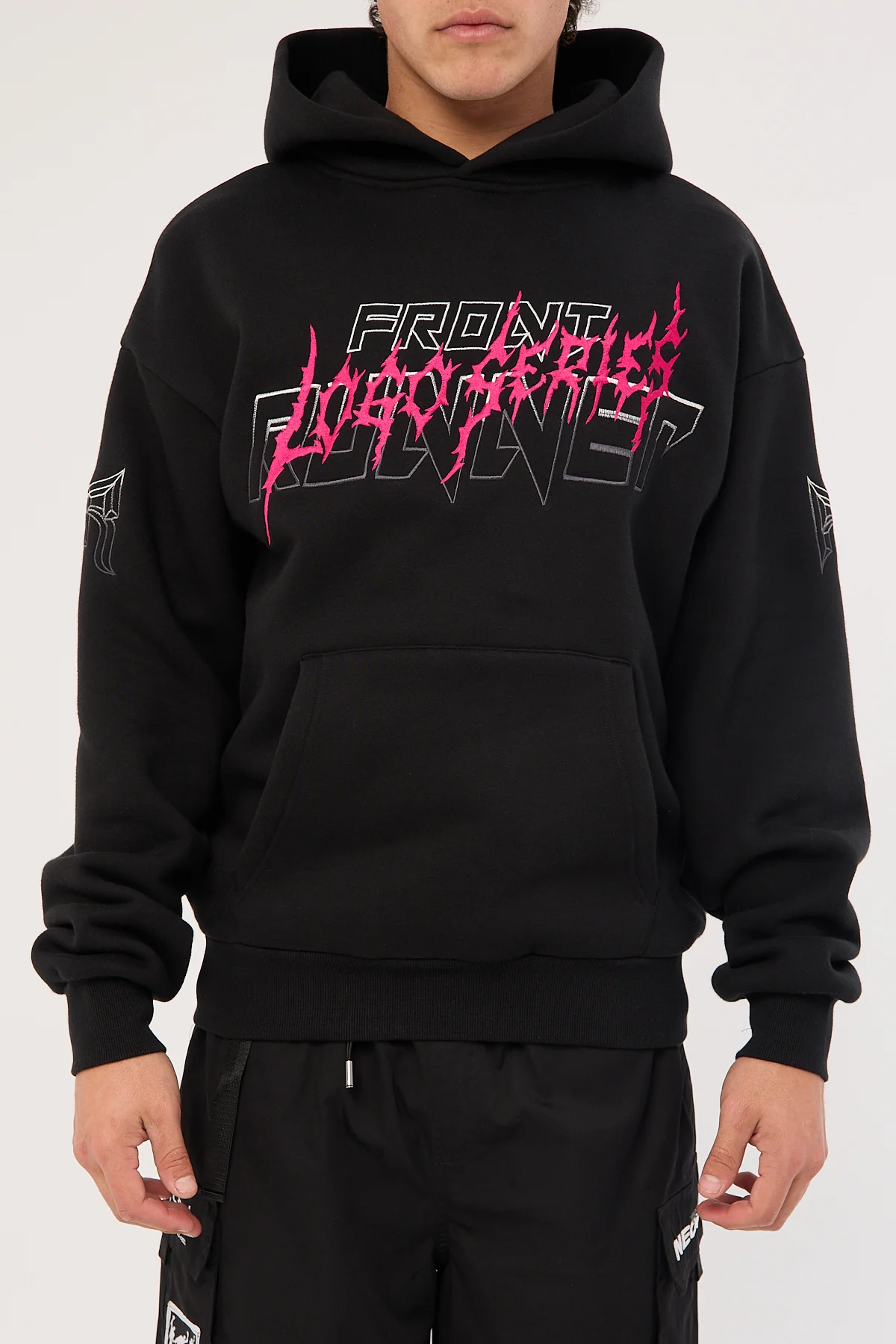 Front Runner Grit Series Hoodie Black Flamingo - Image 10