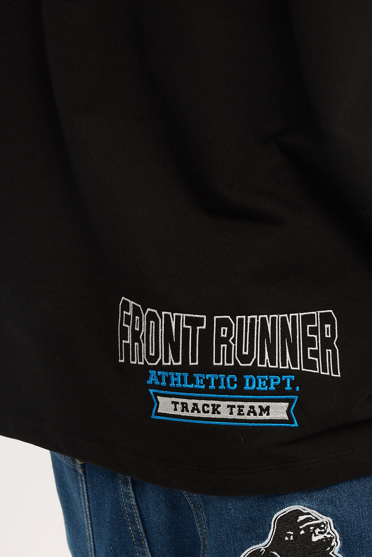 Front Runner Logo Tee Black/Blue - Image 9