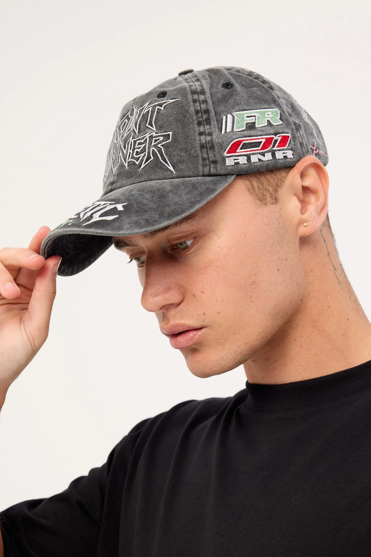 Front Runner Offset Cap Washed Black - Image 5