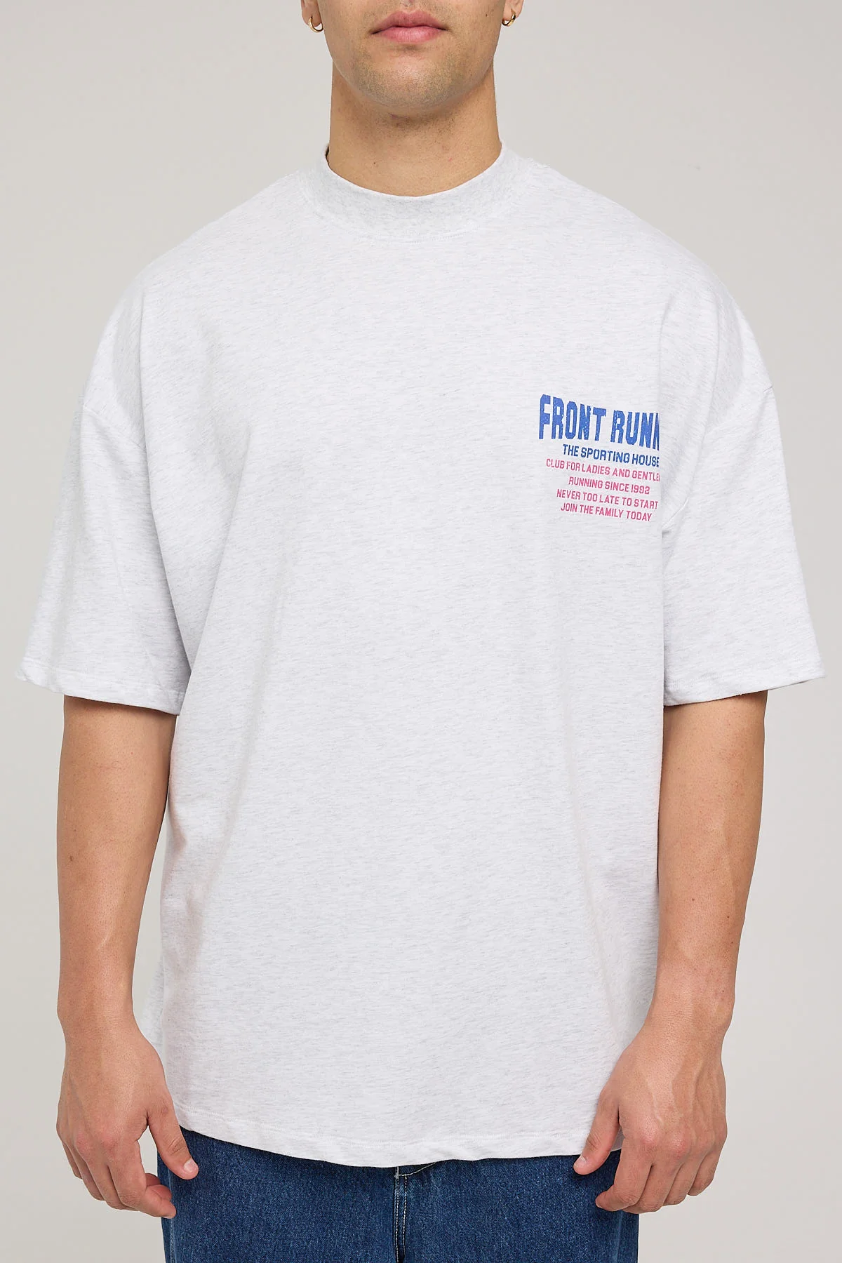 Front Runner The Sporting House Tee Grey Marle - Image 9