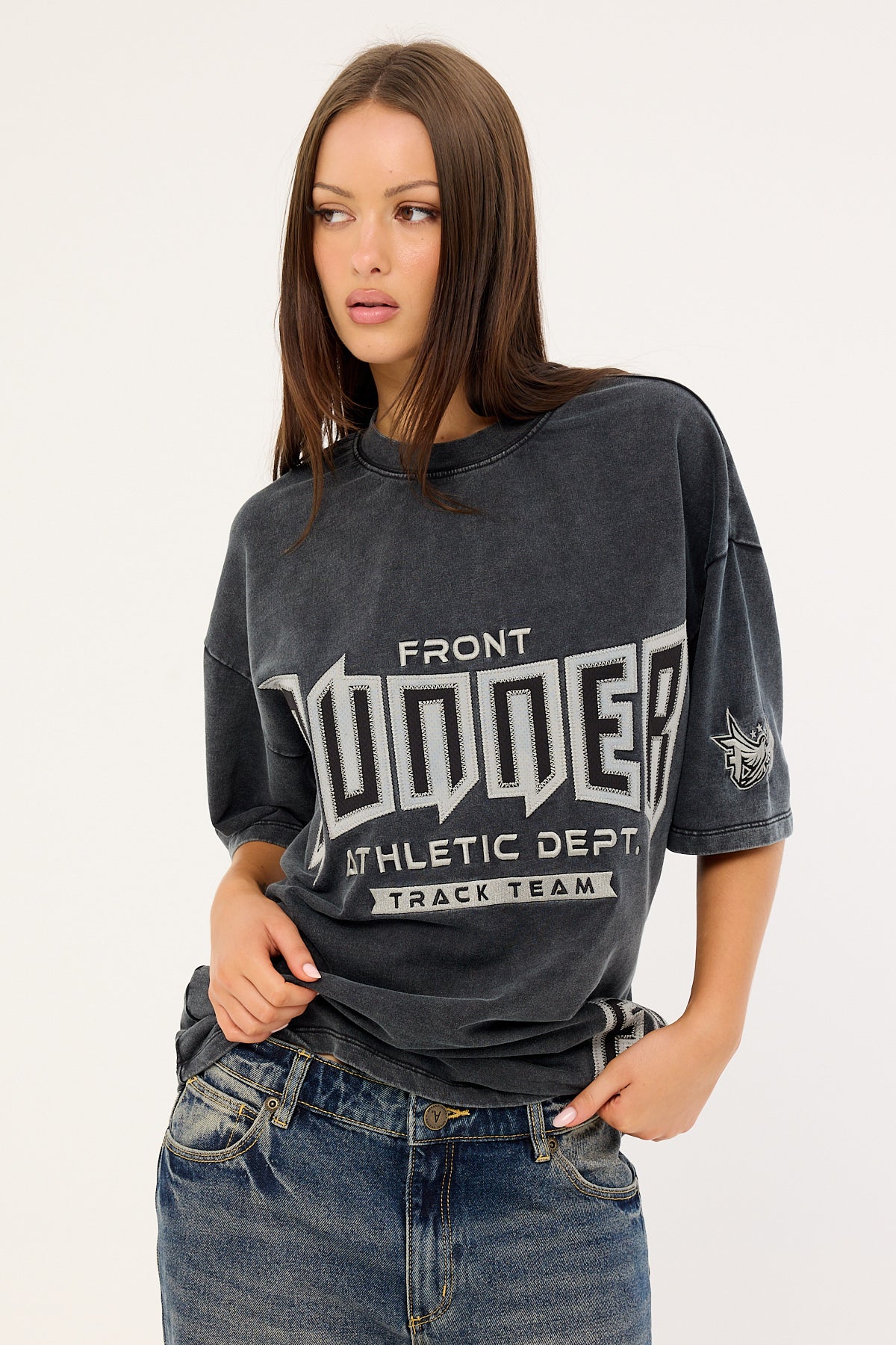Front Runner Viper Dept Tee Washed Black - Image 12
