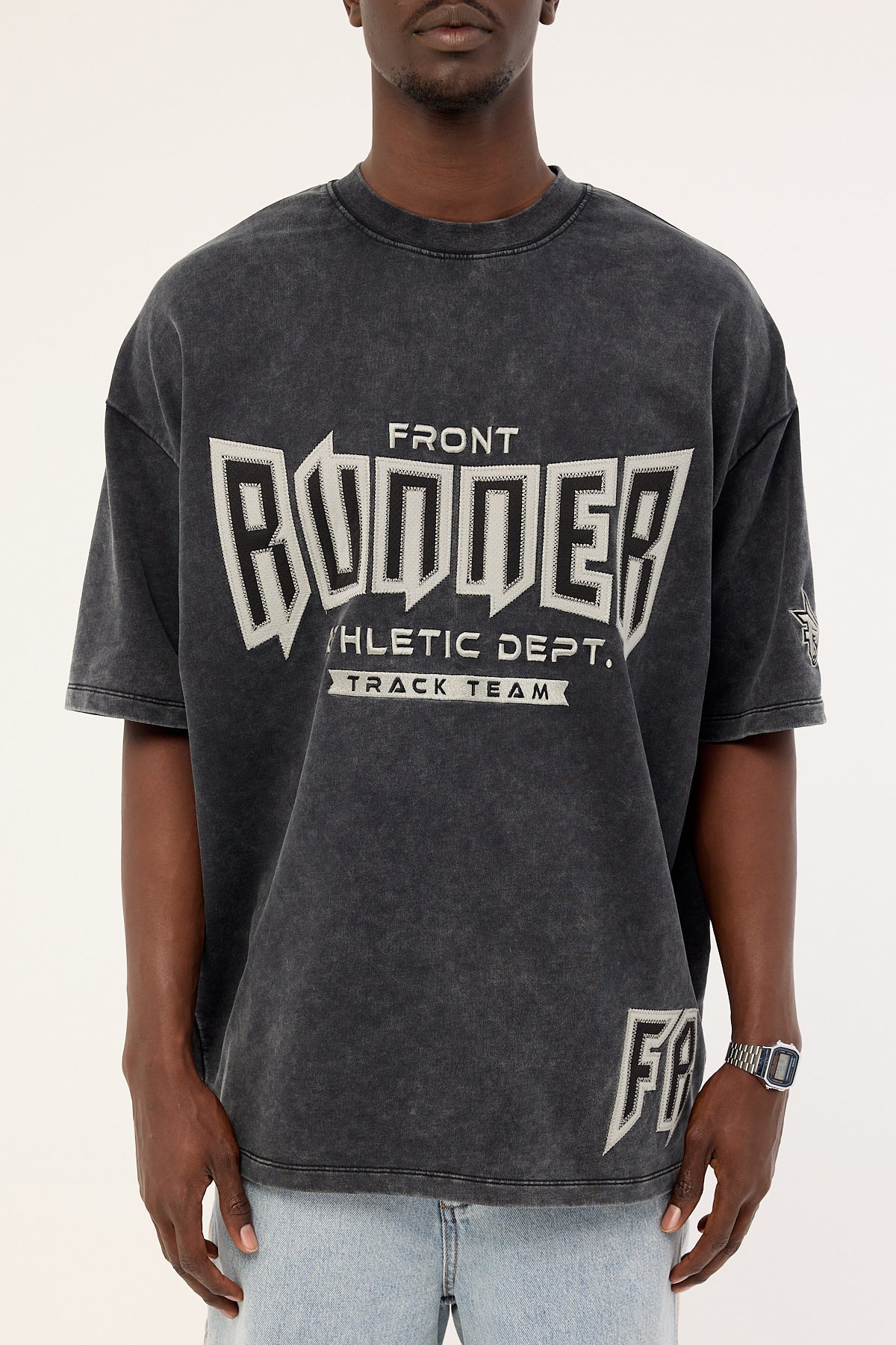 Front Runner Viper Dept Tee Washed Black - Image 13