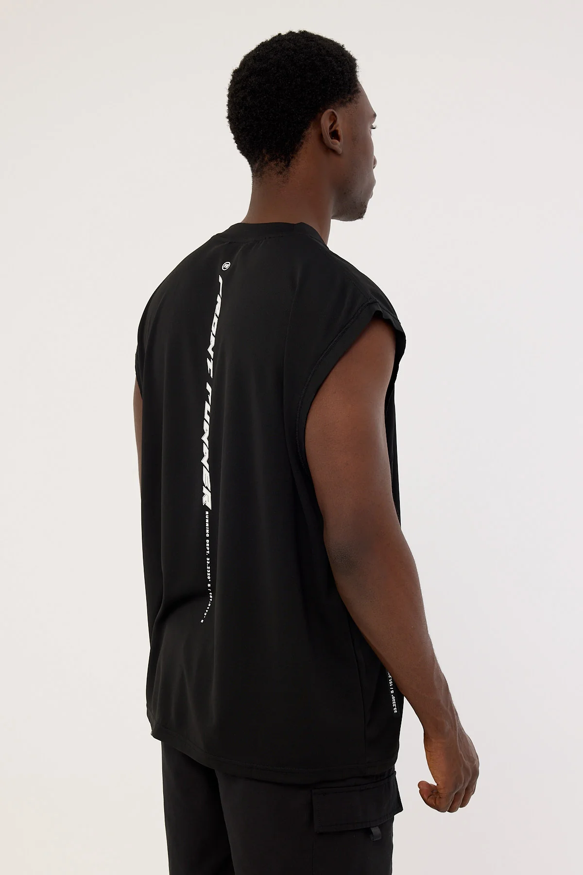Front Runner Tribal Running Dept Tank Black - Image 7