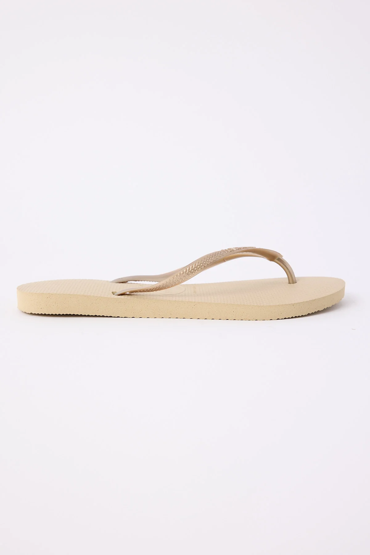Havaianas Slim Metallic Thong Sand Grey