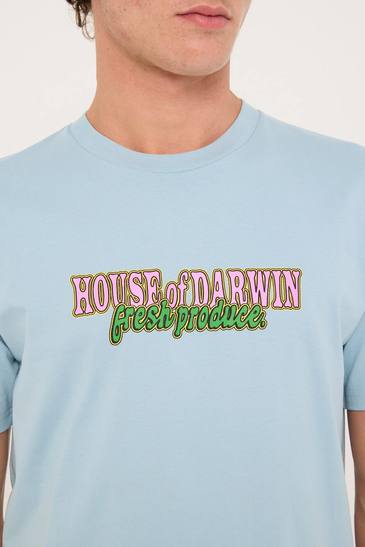 House Of Darwin Bananas Tee Blue - Image 4
