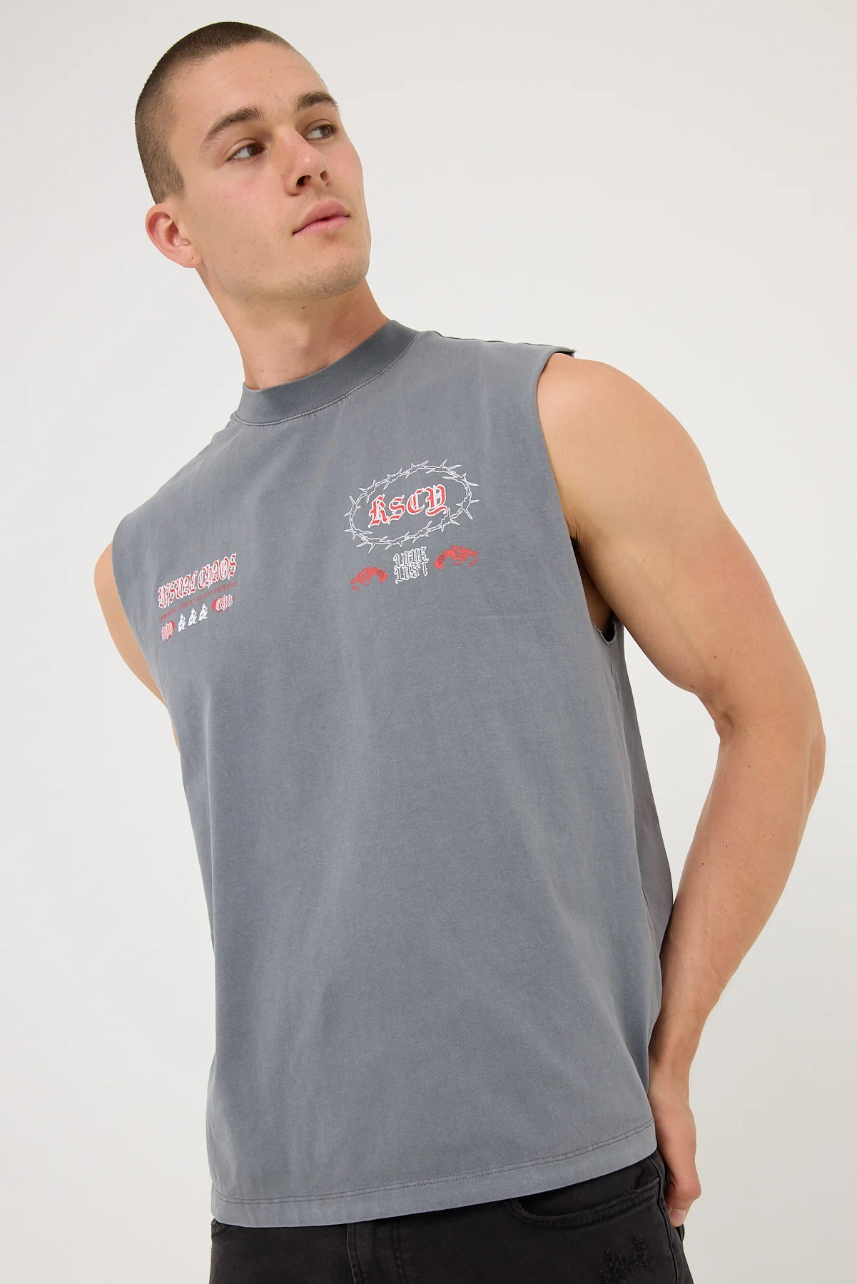 Kiss Chacey Cascade Street Muscle Acid Snow Wash - Image 3