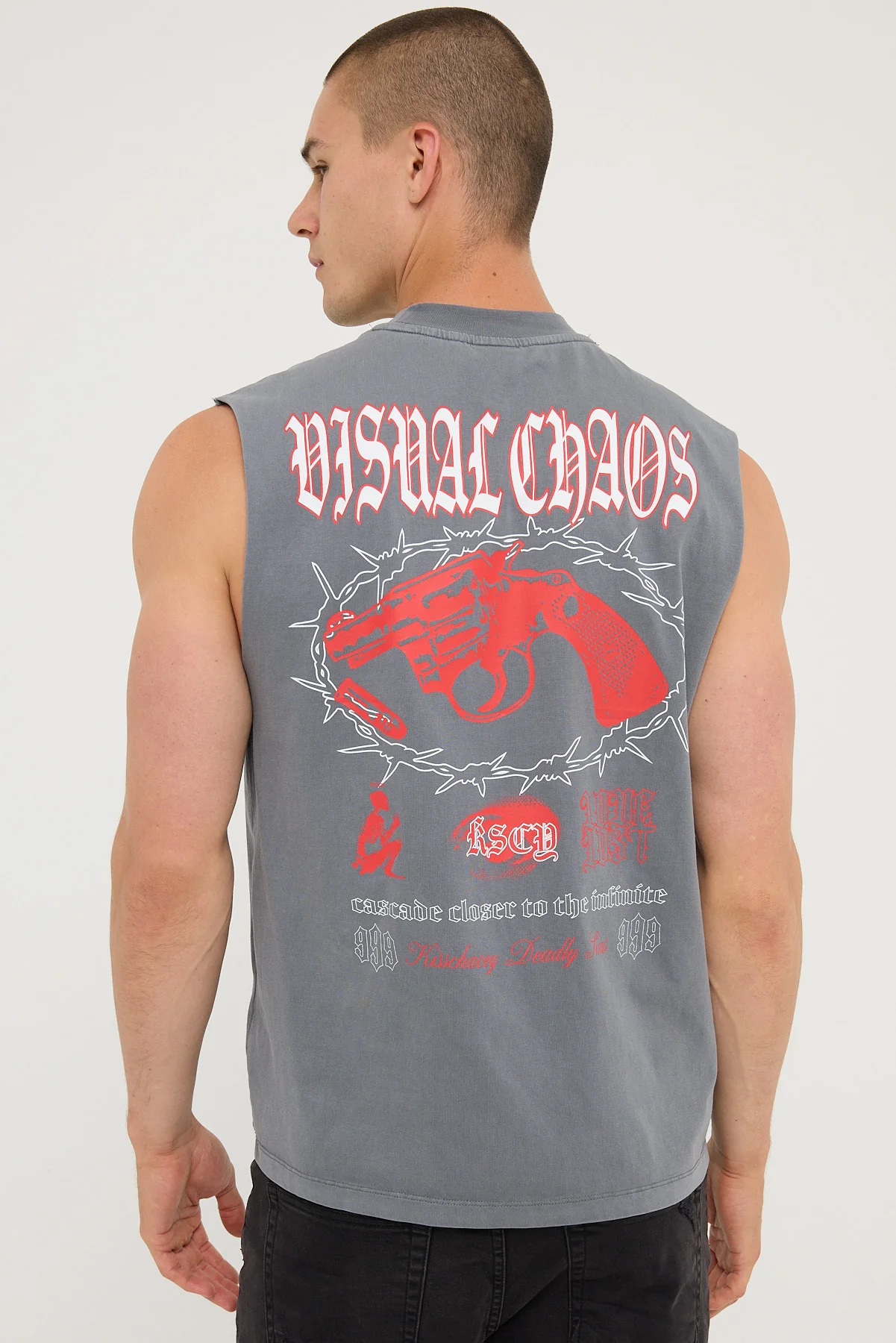 Kiss Chacey Cascade Street Muscle Acid Snow Wash - Image 5