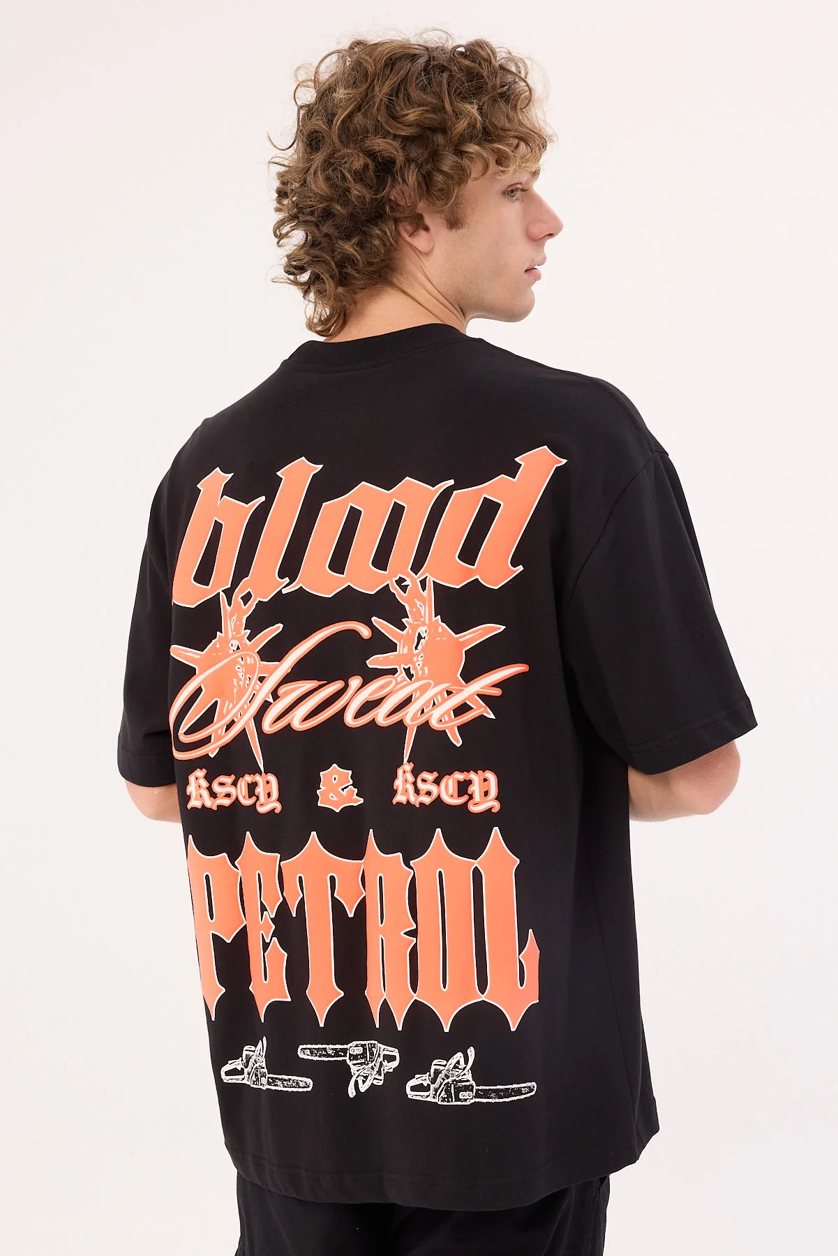 Kiss Chacey Sweat Street Tee Jet Black - Image 6
