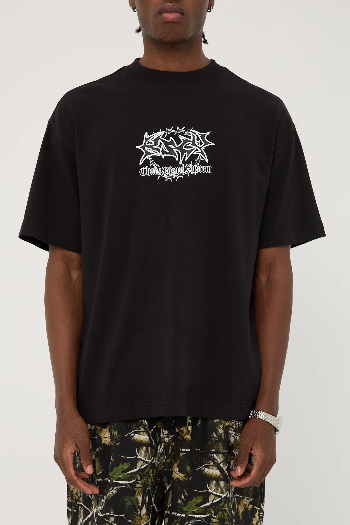 Kiss Chacey Wire Street Tee Jet Balck - Image 7