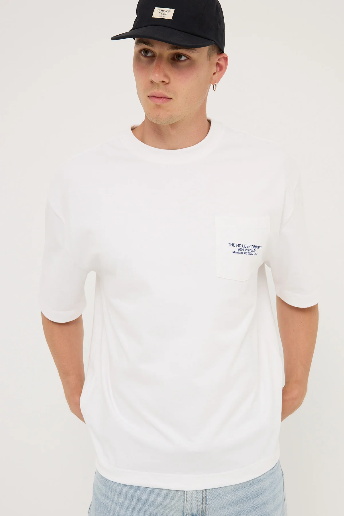 Lee Box Cutter Pocket Tee White - Image 2