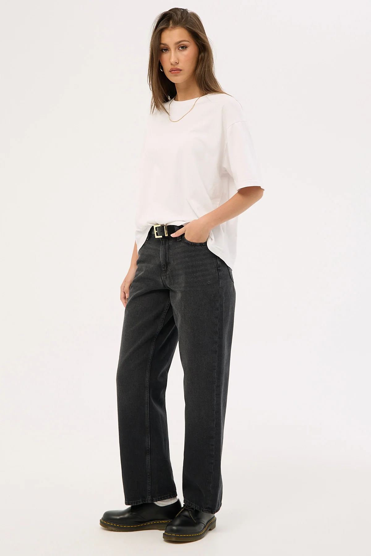 Lee Mid Baggy Jean Cinder - Image 3