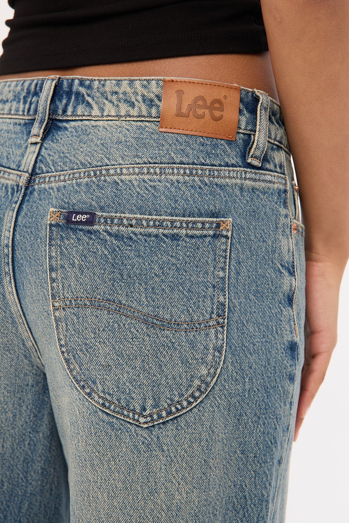 Lee Mid Baggy Jean Indigo Haze - Image 7