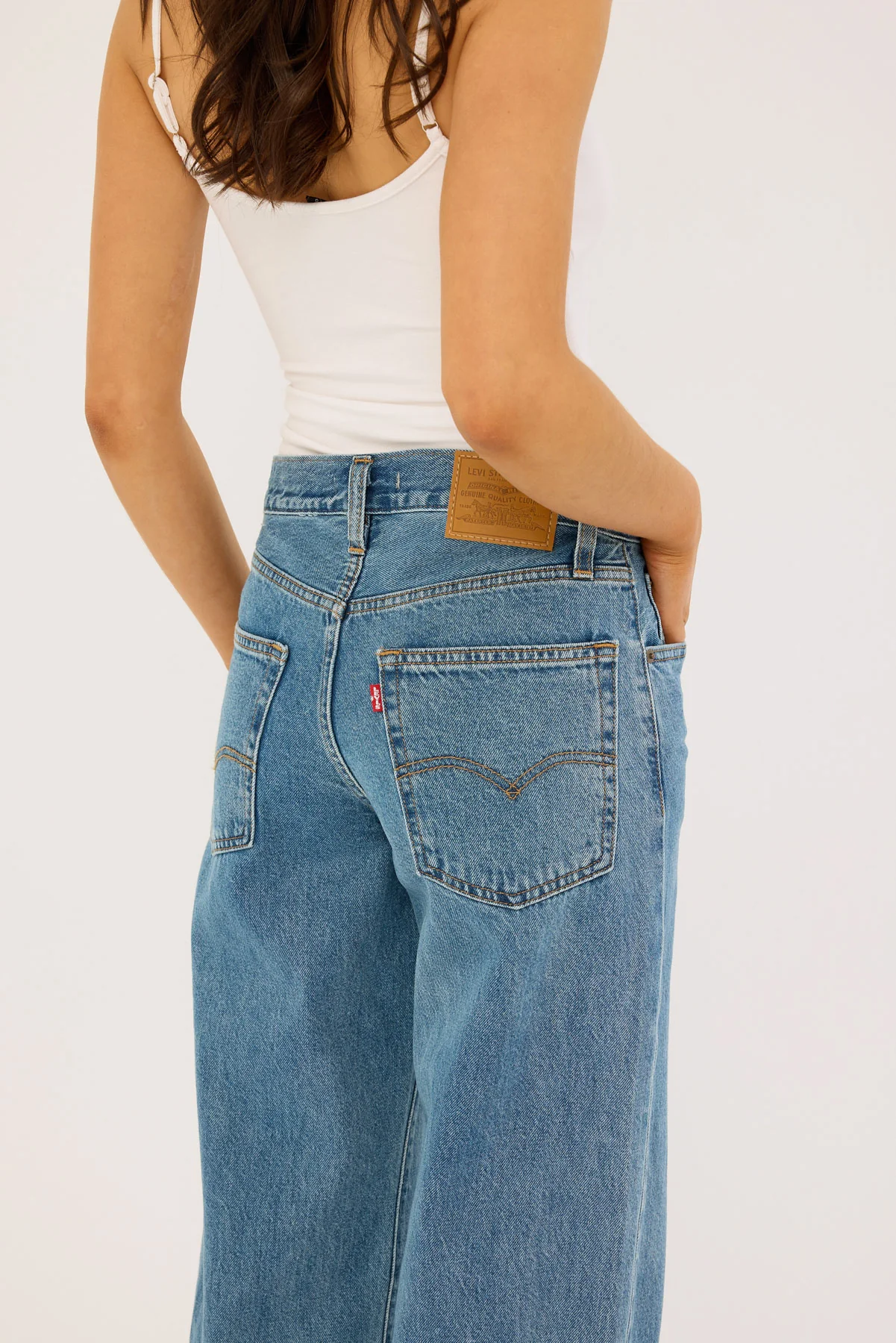 Levi's Baggy Dad Jean Own It Stone - Image 6