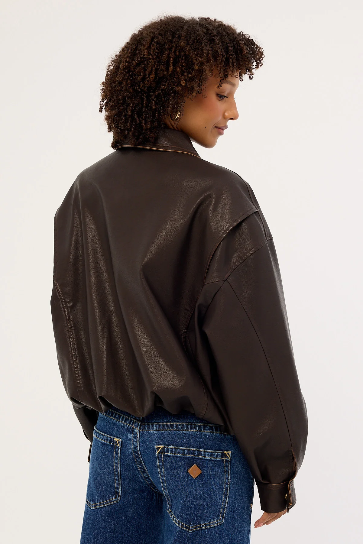 Lioness Kenny Bomber Chocolate - Image 10