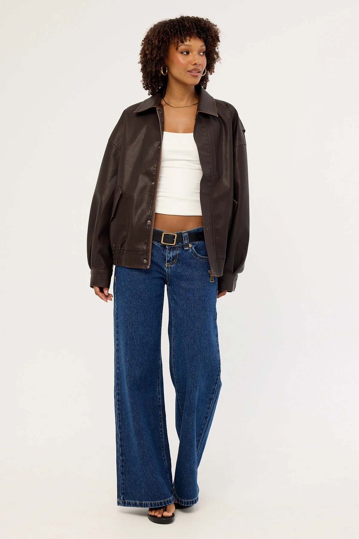Lioness Kenny Bomber Chocolate - Image 3