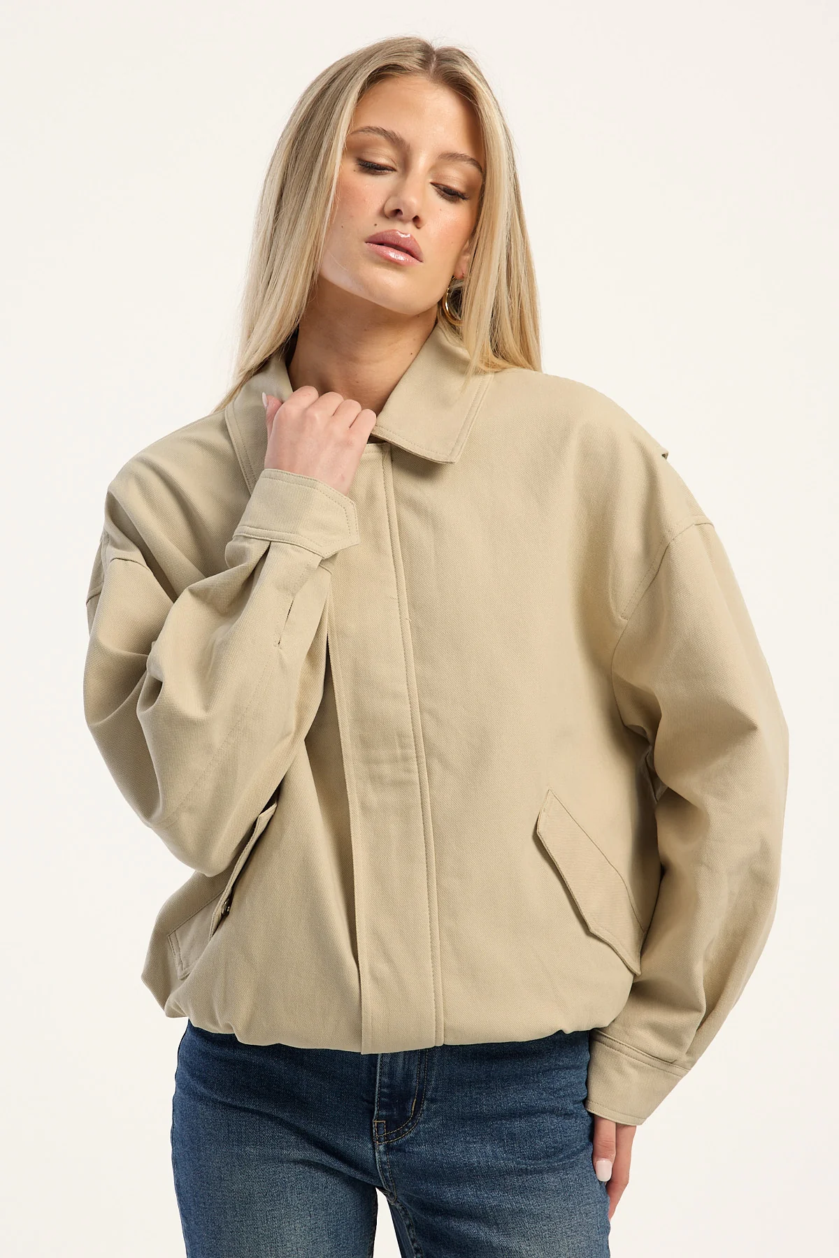 Lioness Kenny Bomber Sand - Image 6