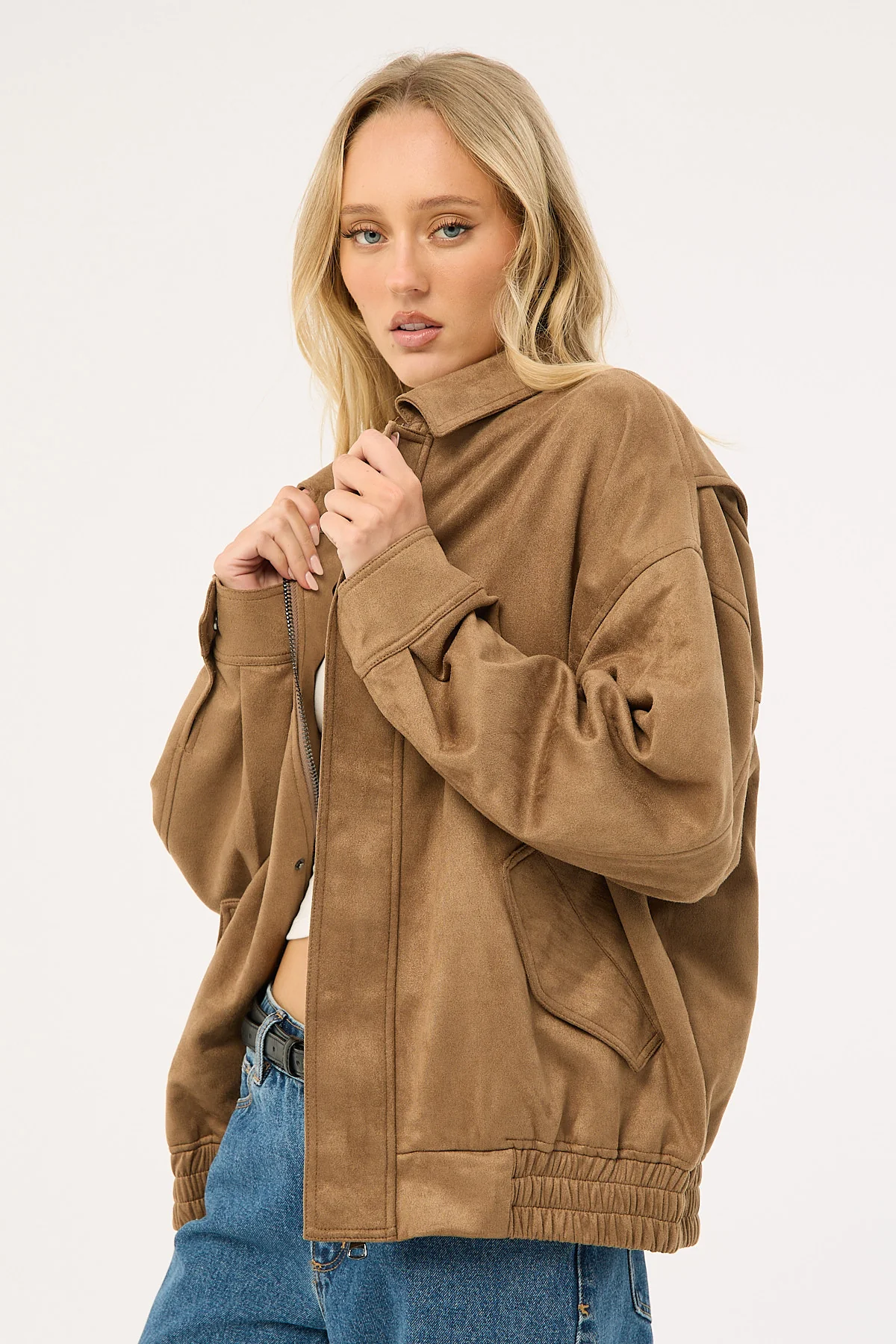 Lioness Kenny Bomber Coffee - Image 6