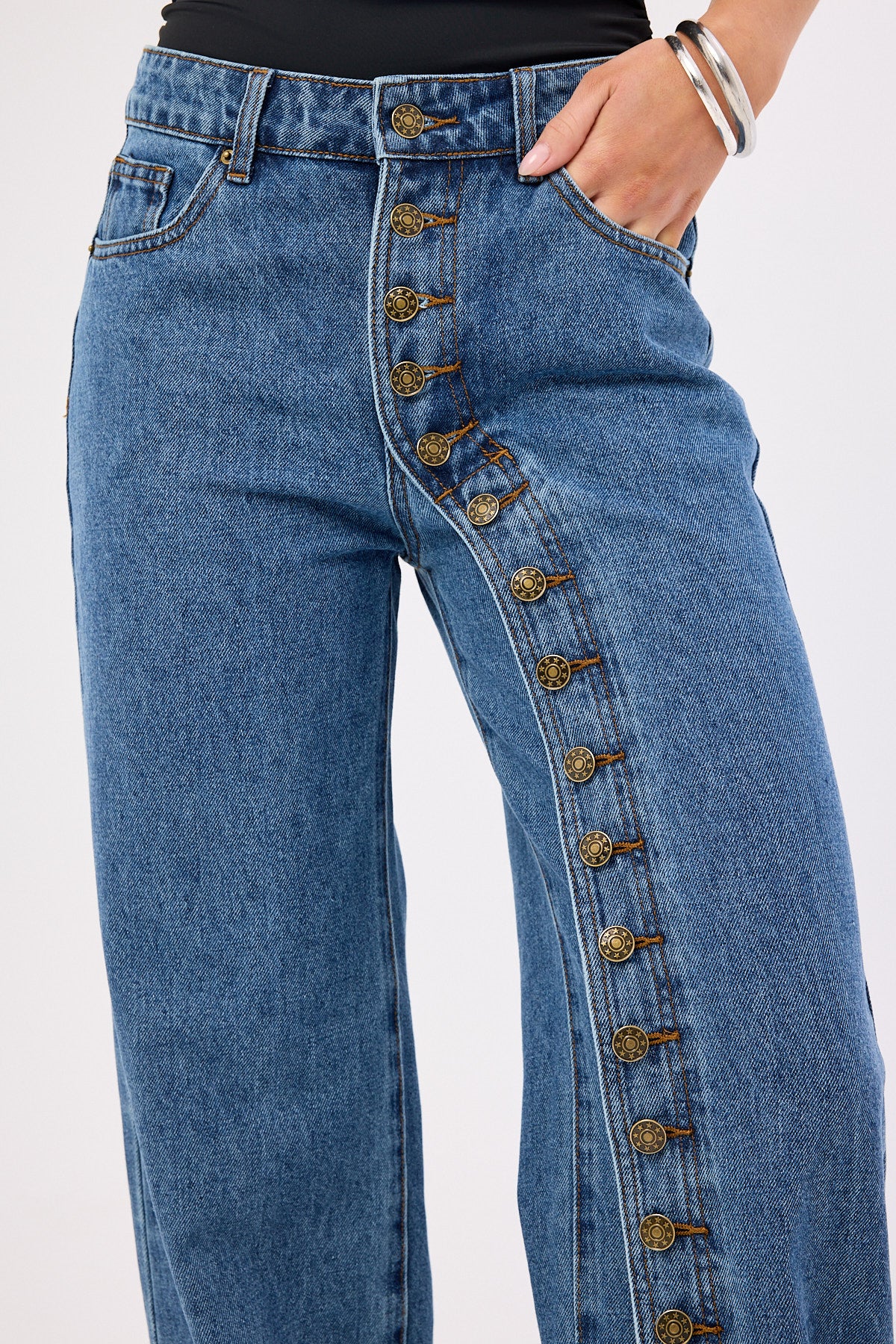 Lioness Penny Jean Denim Blue - Image 7