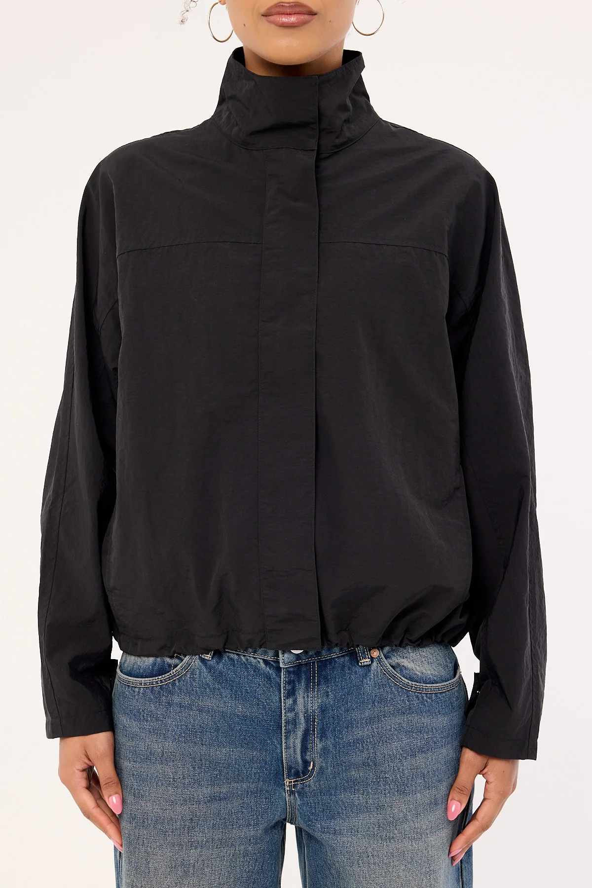 Lioness Shoreline Windbreaker Noir - Image 8