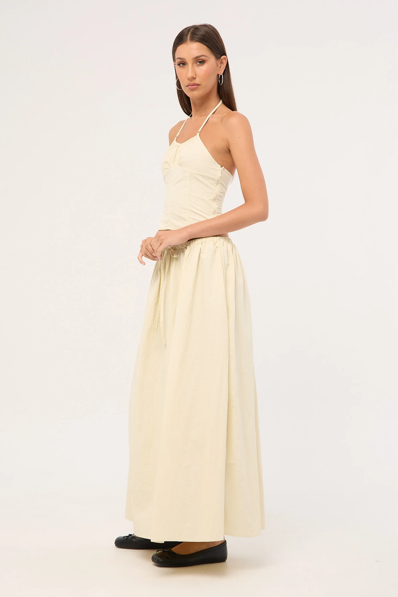 Lioness Sweet Escape Maxi Skirt Oyster - Image 4