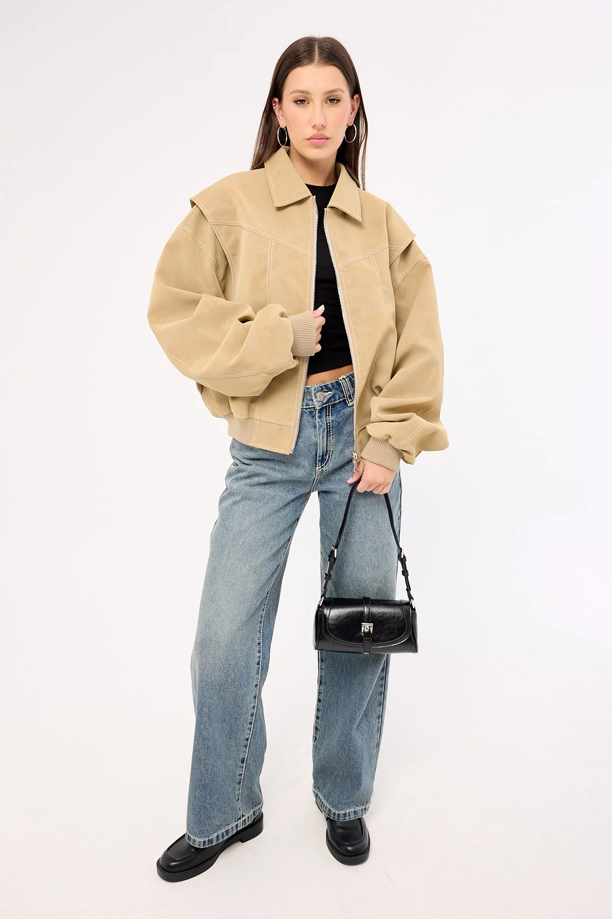 Lioness Vista Bomber Latte - Image 2