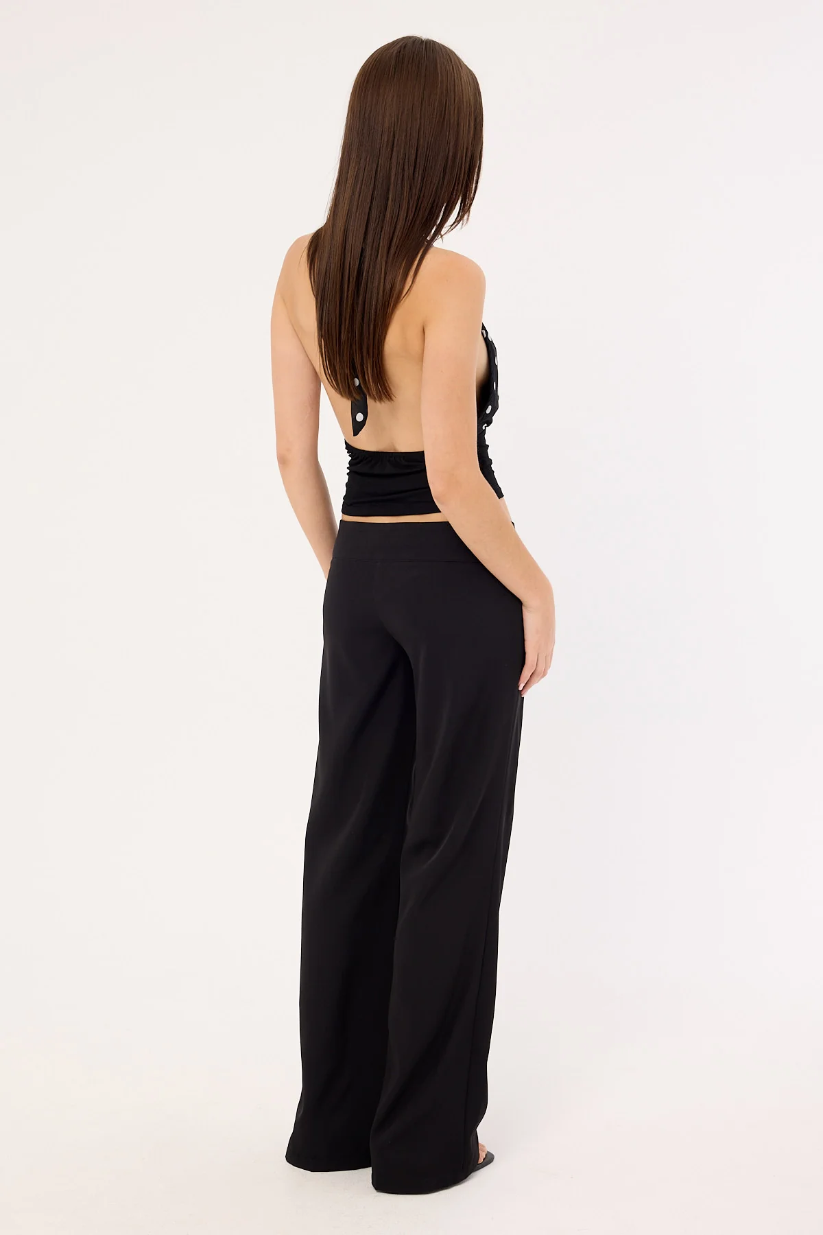 Luck & Trouble Blair Straight Leg Pant Black - Image 6