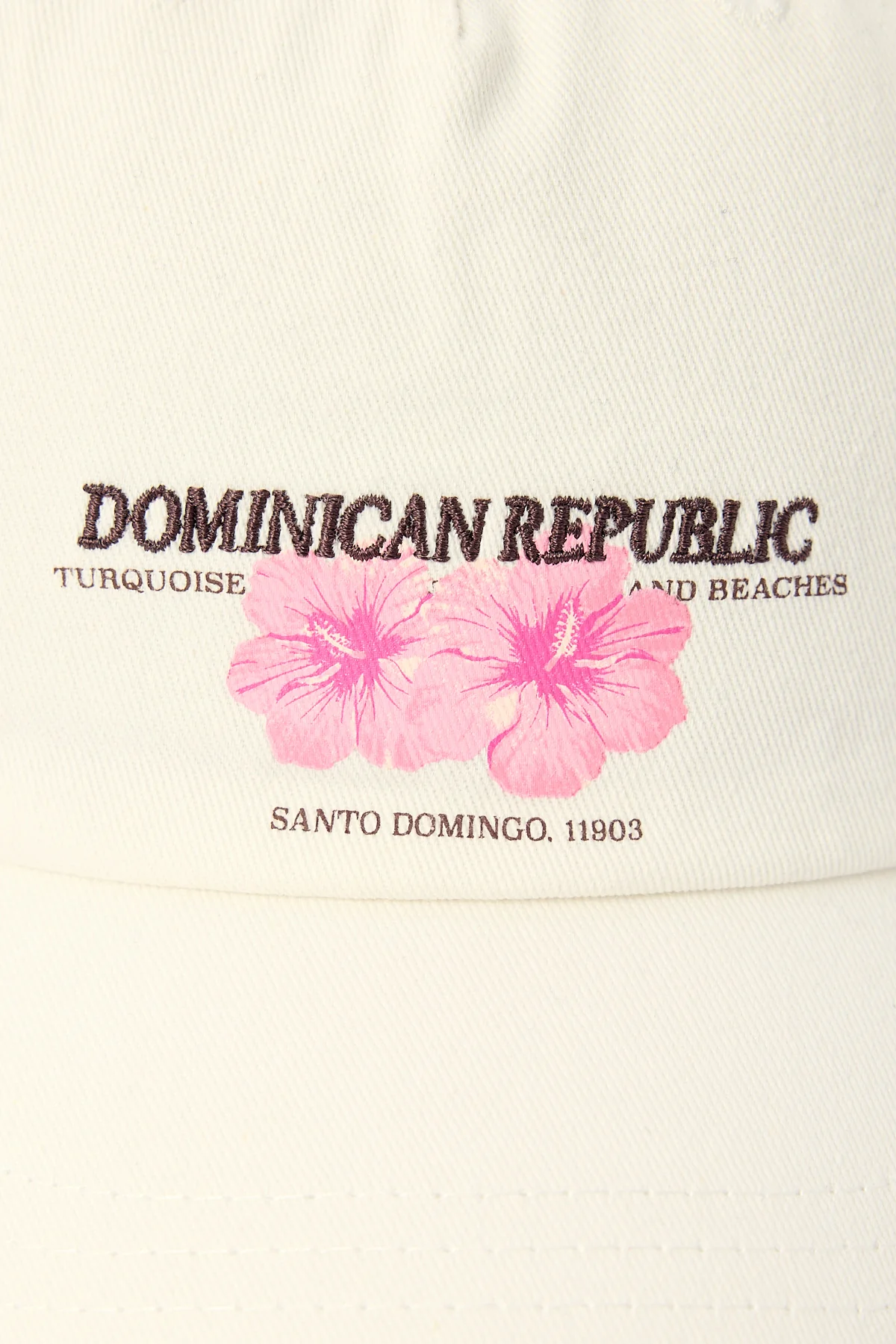 Luck & Trouble Dominica Republic Cap White - Image 2