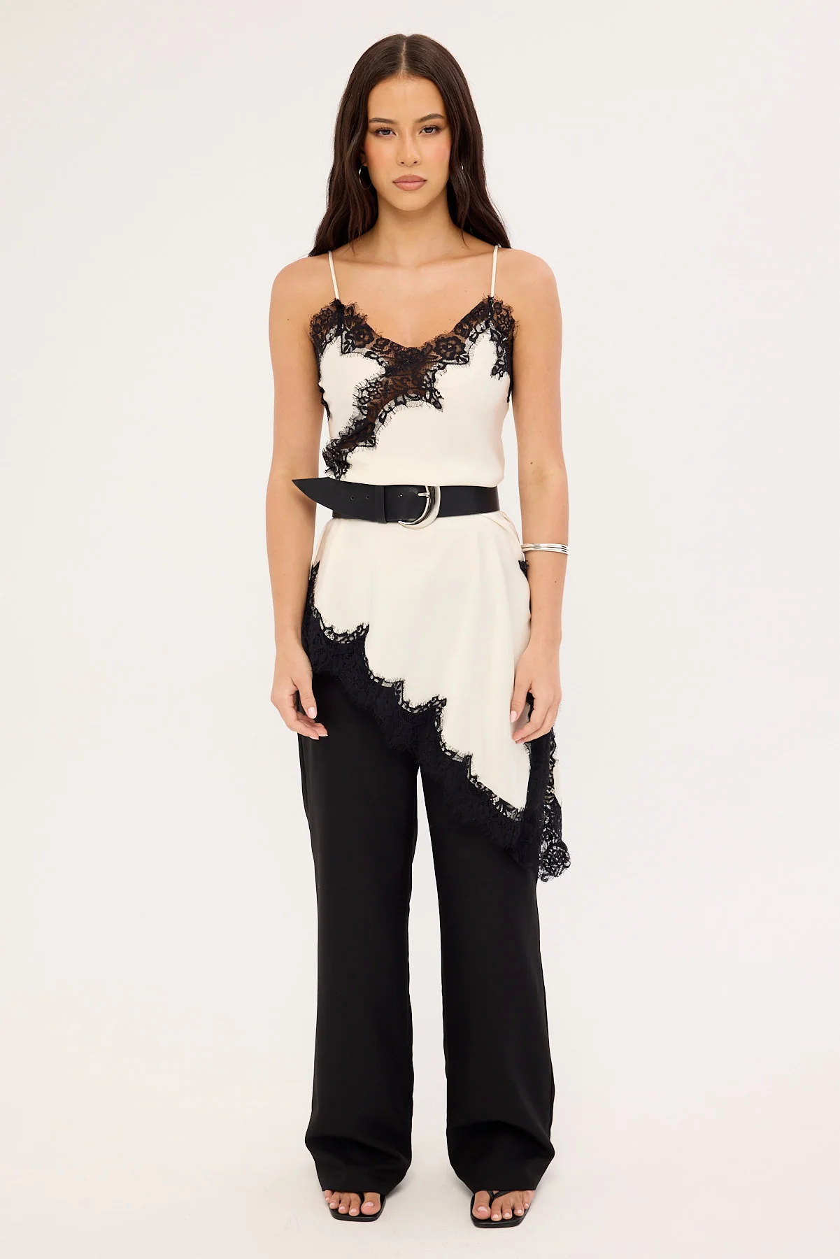 Luck & Trouble Rita Low Rise Pant Black - Image 5
