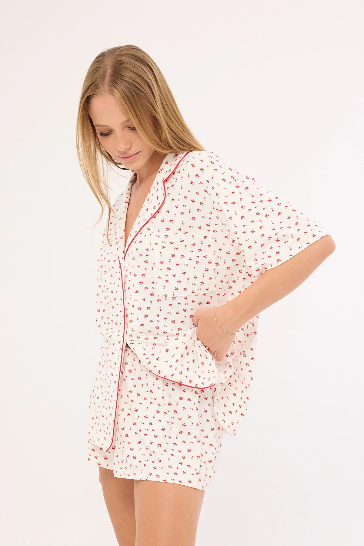 Luck & Trouble Sweet Sundays Sleep Short White - Image 6