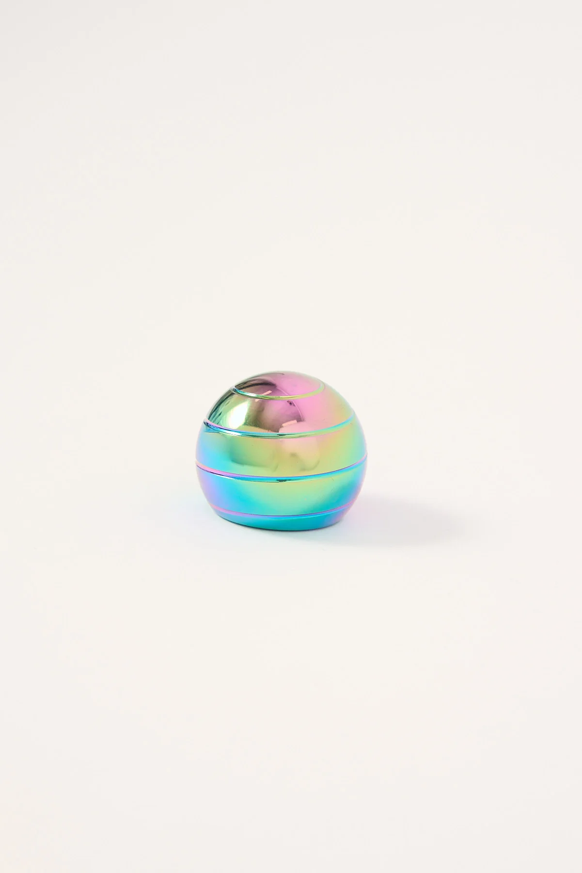 Mdi Metallic Rainbow Gyro Fidget Toy Multi - Image 2