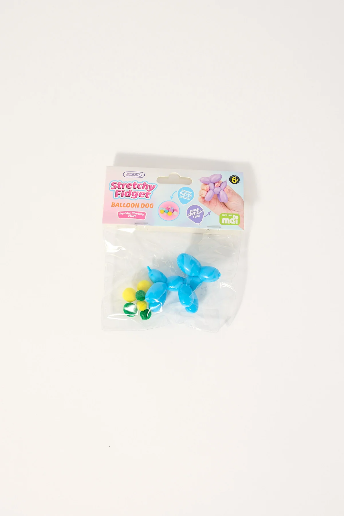 Mdi Stretchy Fidget Balloon Dog Assorted