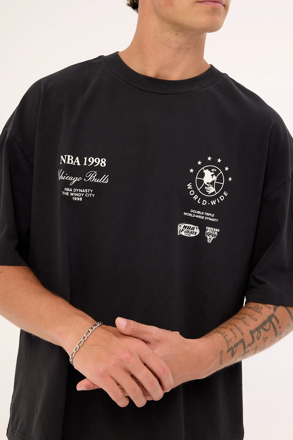 Mitchell & Ness Greatest Team Ever Tee Black - Image 6