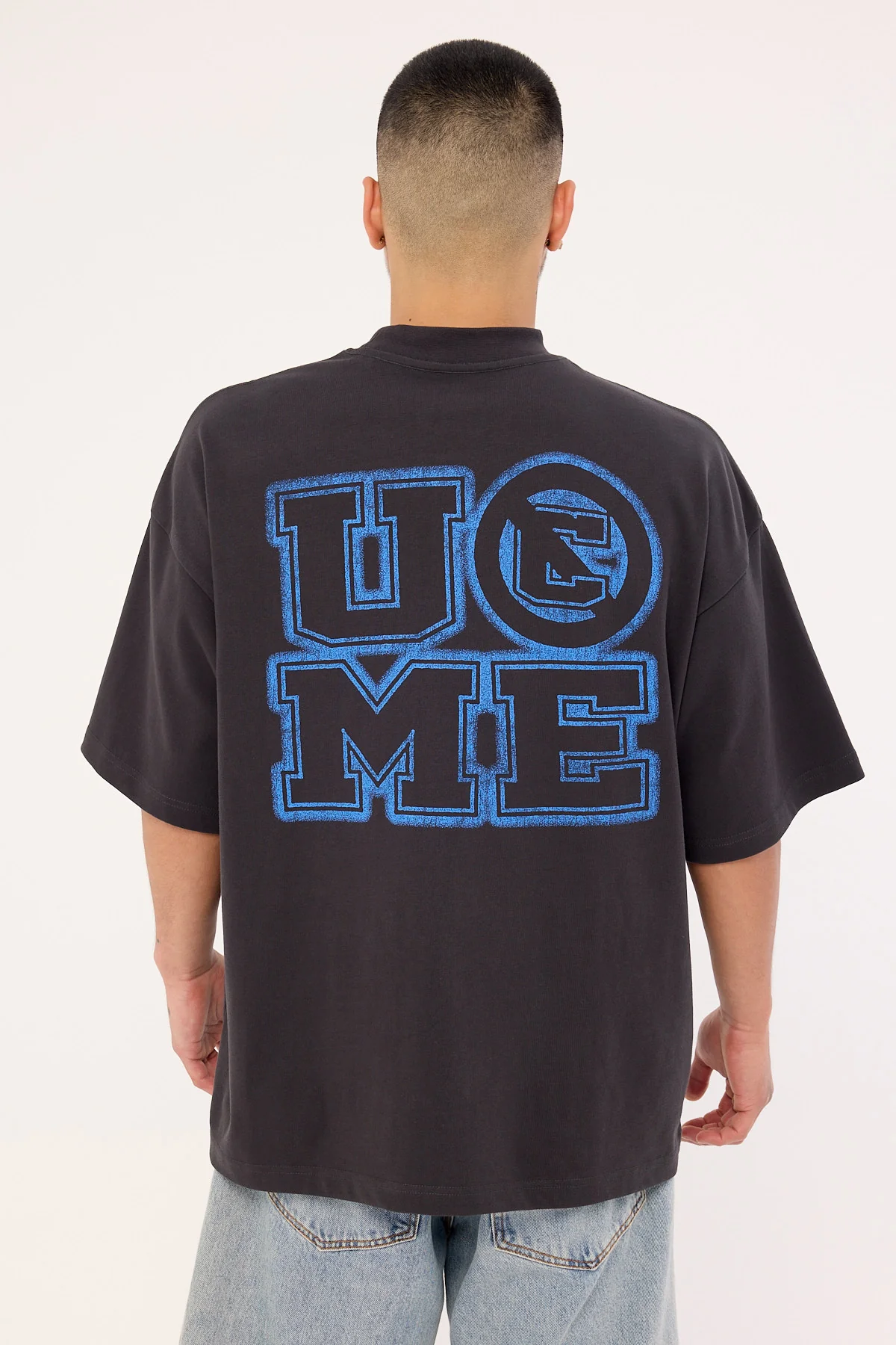 Mitchell & Ness U Can't See Me Boxy Tee Faded Black - Image 6
