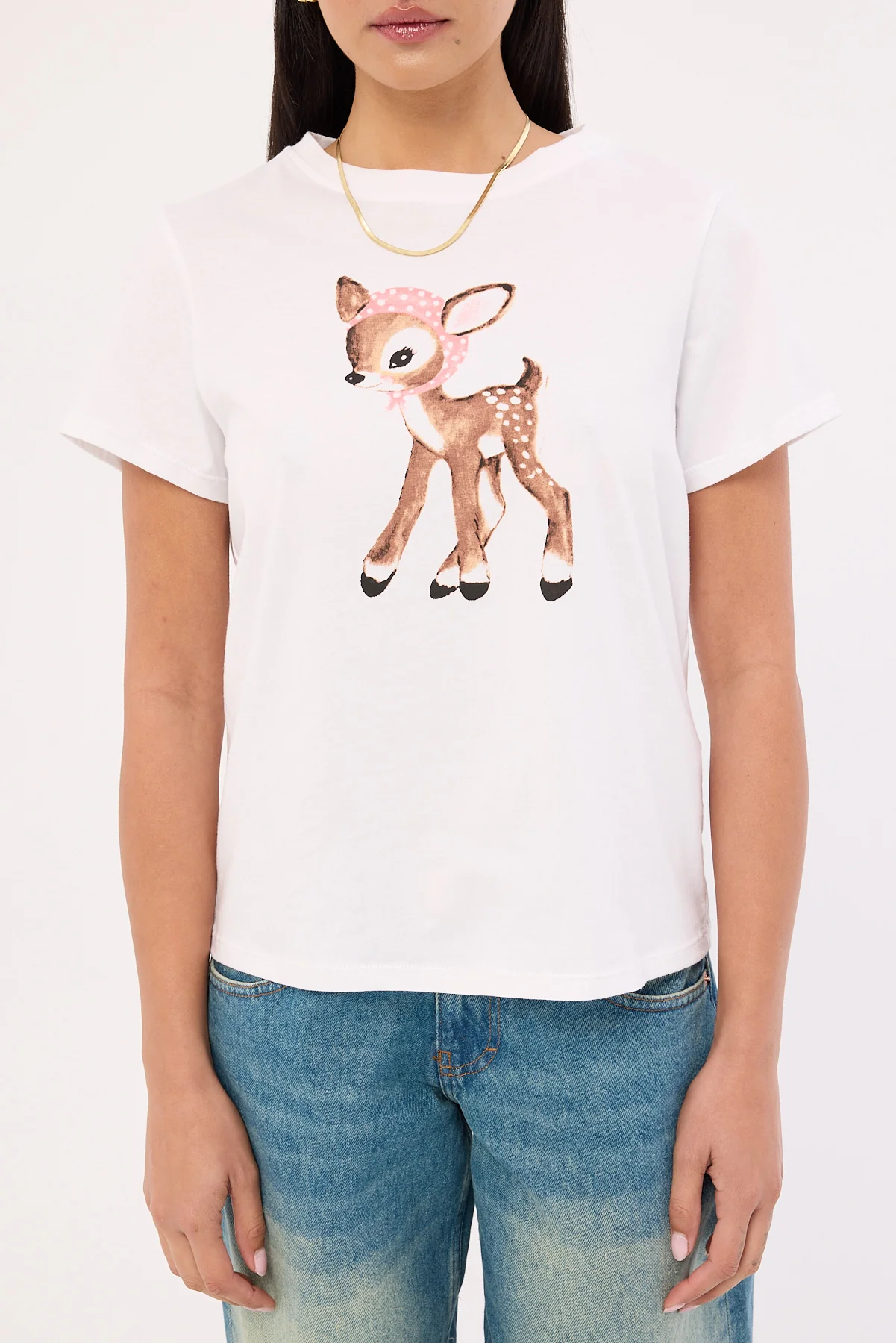 Motel Saki Tee White - Image 7