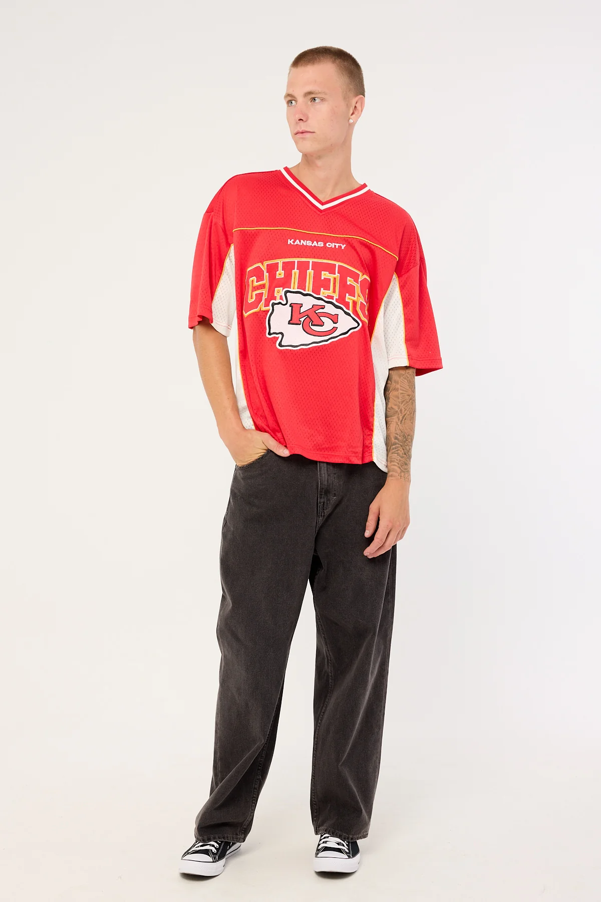 Nena & Pasadena KC-Chiefs Field Jersey Red - Image 2