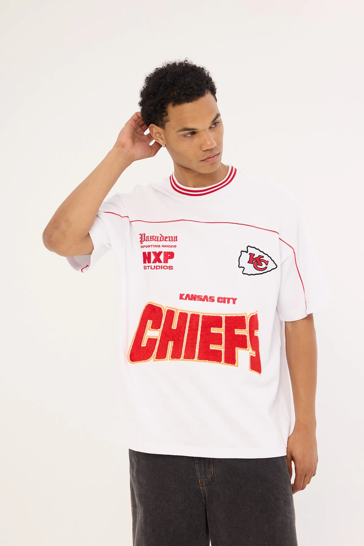 Nena & Pasadena KC-Chiefs Zone Tee White - Image 3
